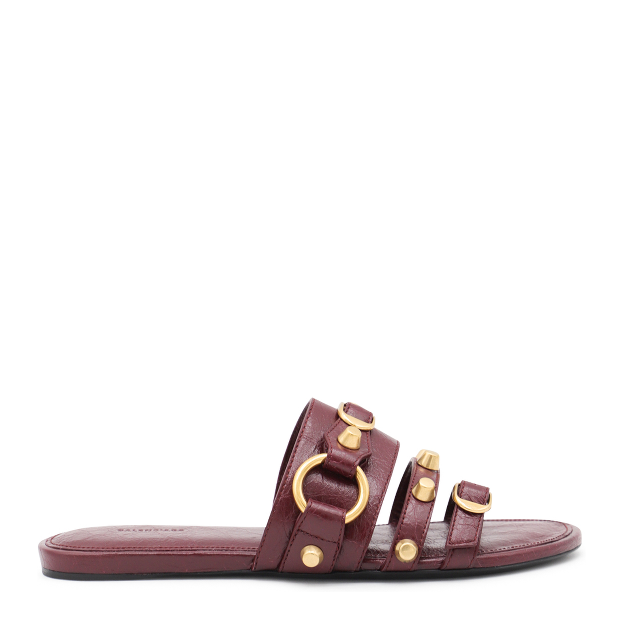 Grape Leather City Slippers - Image 1