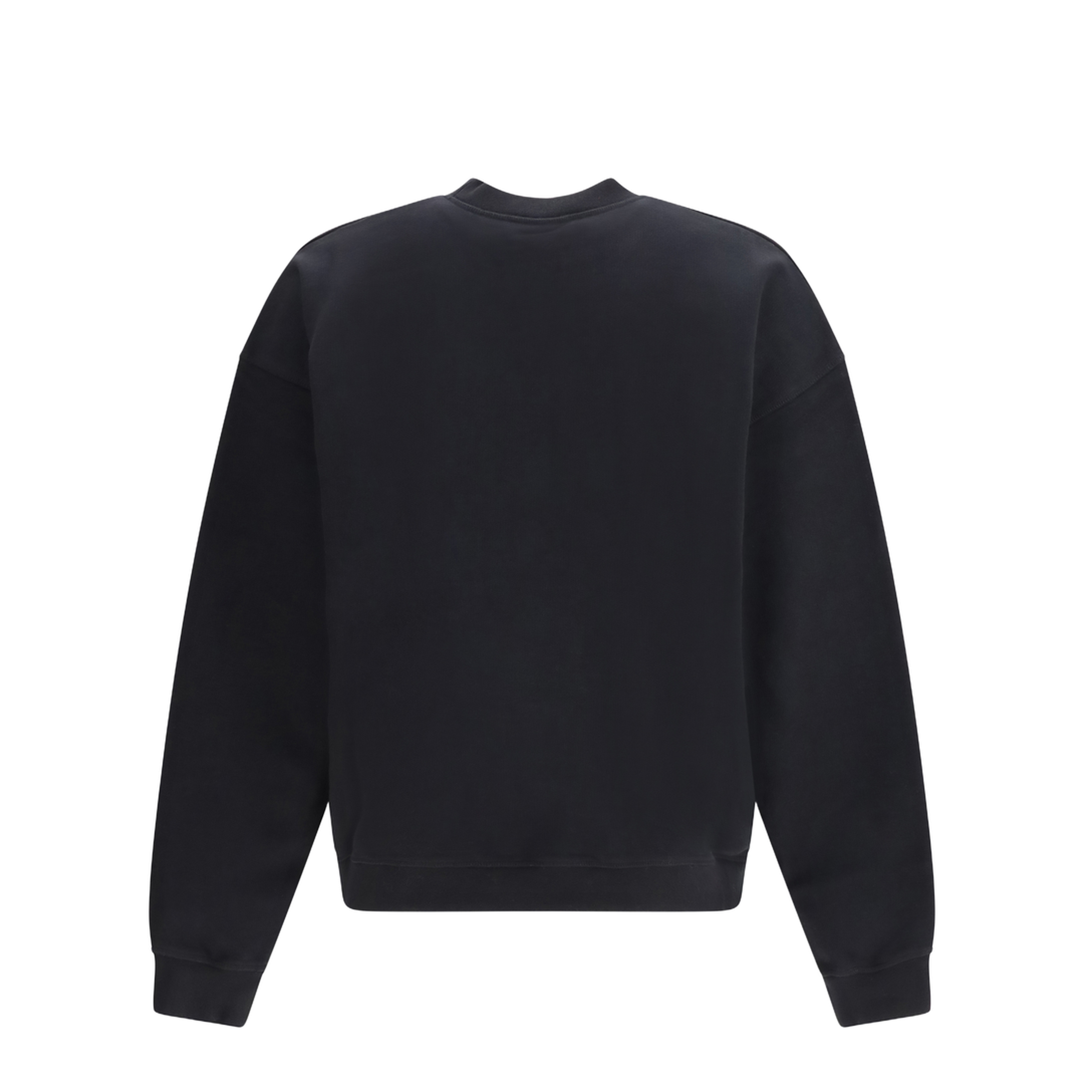Cotton Crewneck Sweatshirt with Logo - Image 2