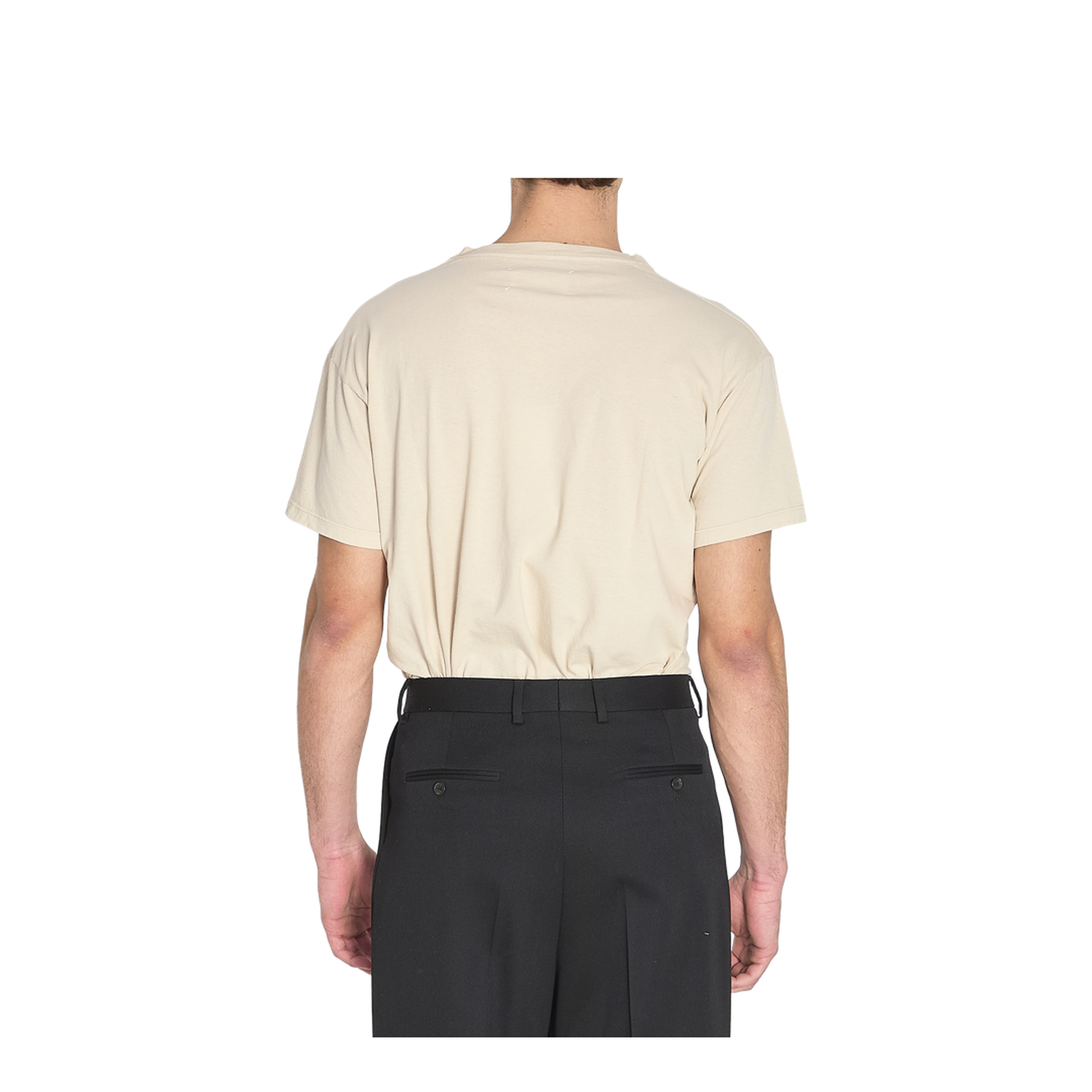Numeric Sand-Coloured Cotton T-Shirt - Image 4