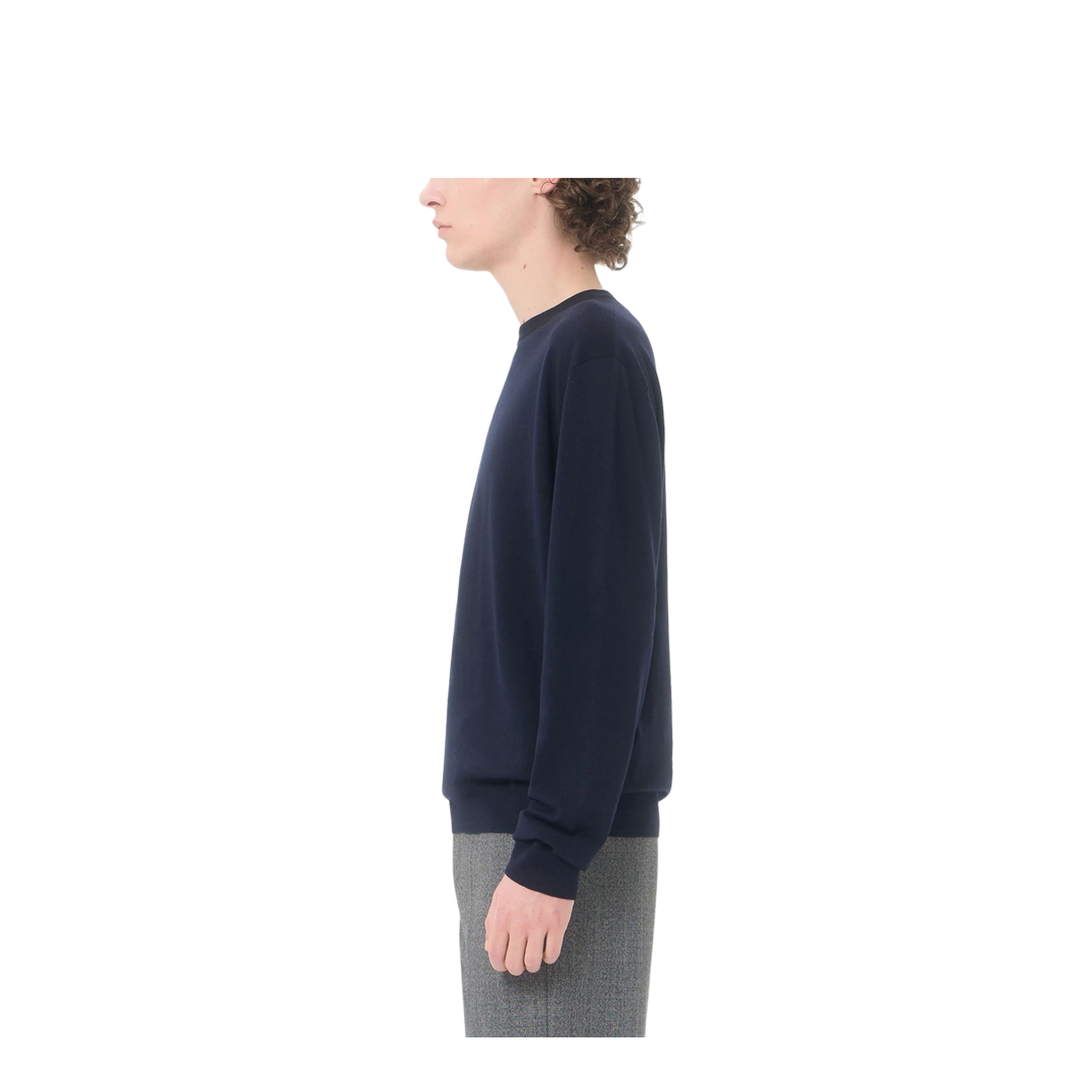 Wool Jumper with Vlogo Embroidery - Image 10
