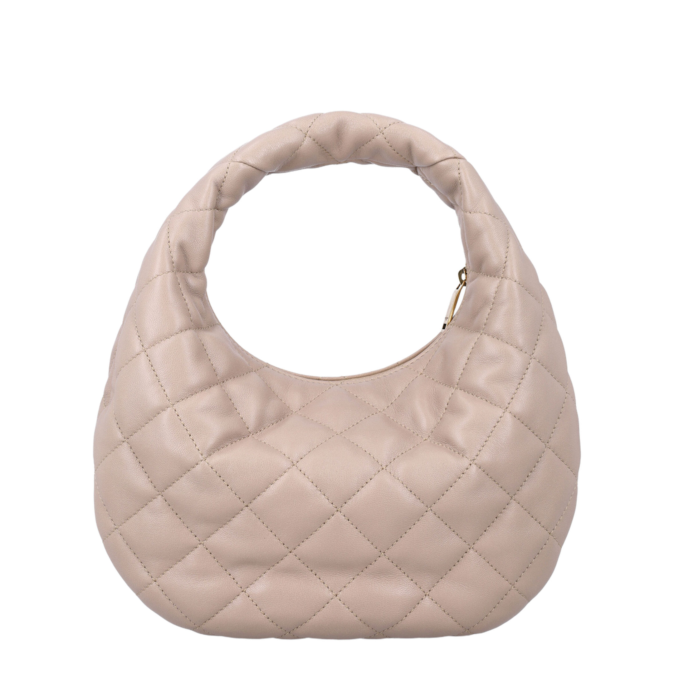 ICARINO in quilted nappa in Beige - Image 3