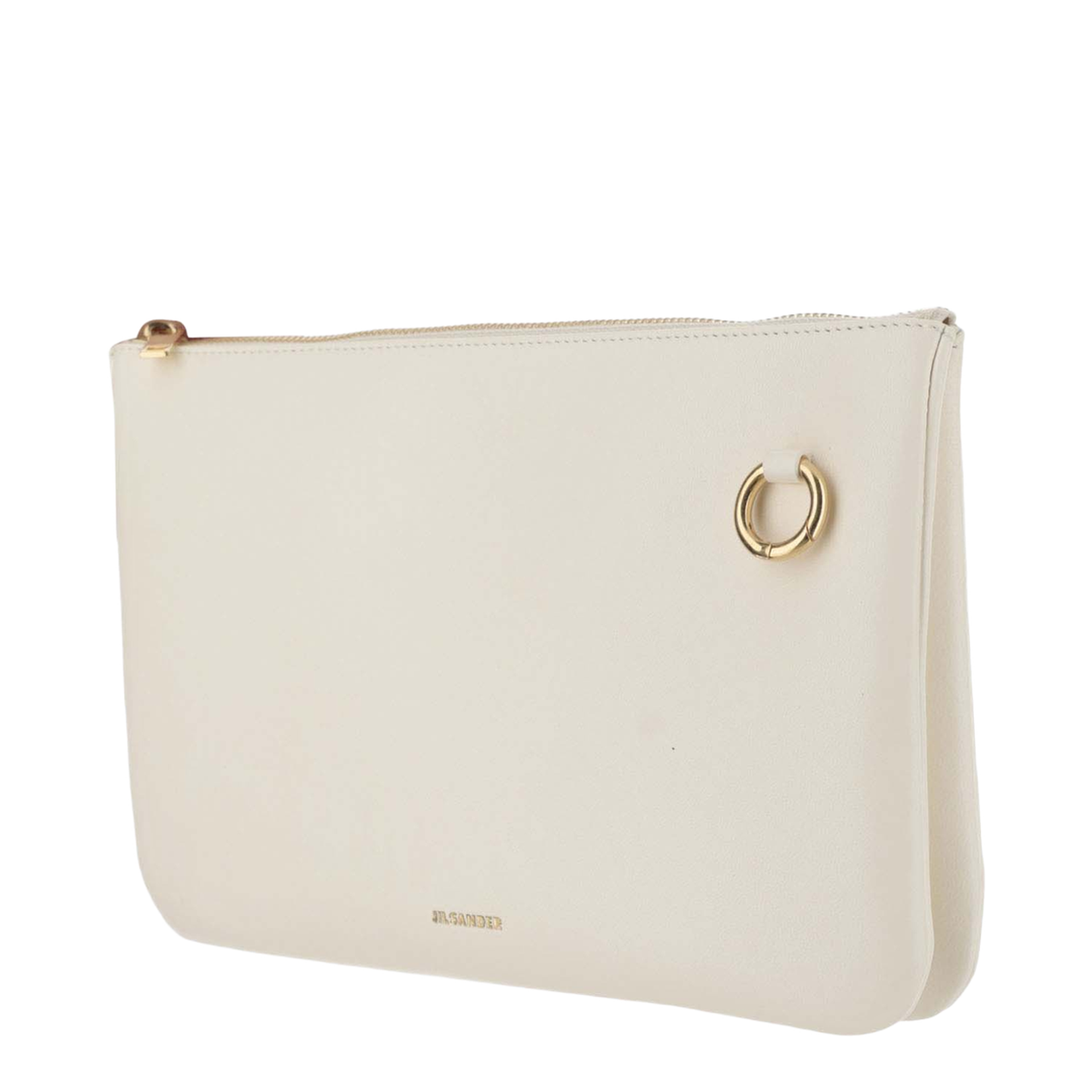 Ivory Nappa Leather Crossbody Bag - Image 2