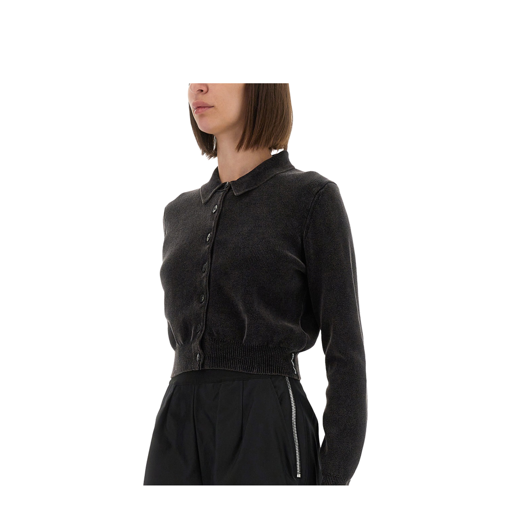 Cardigan with Collar - Image 4