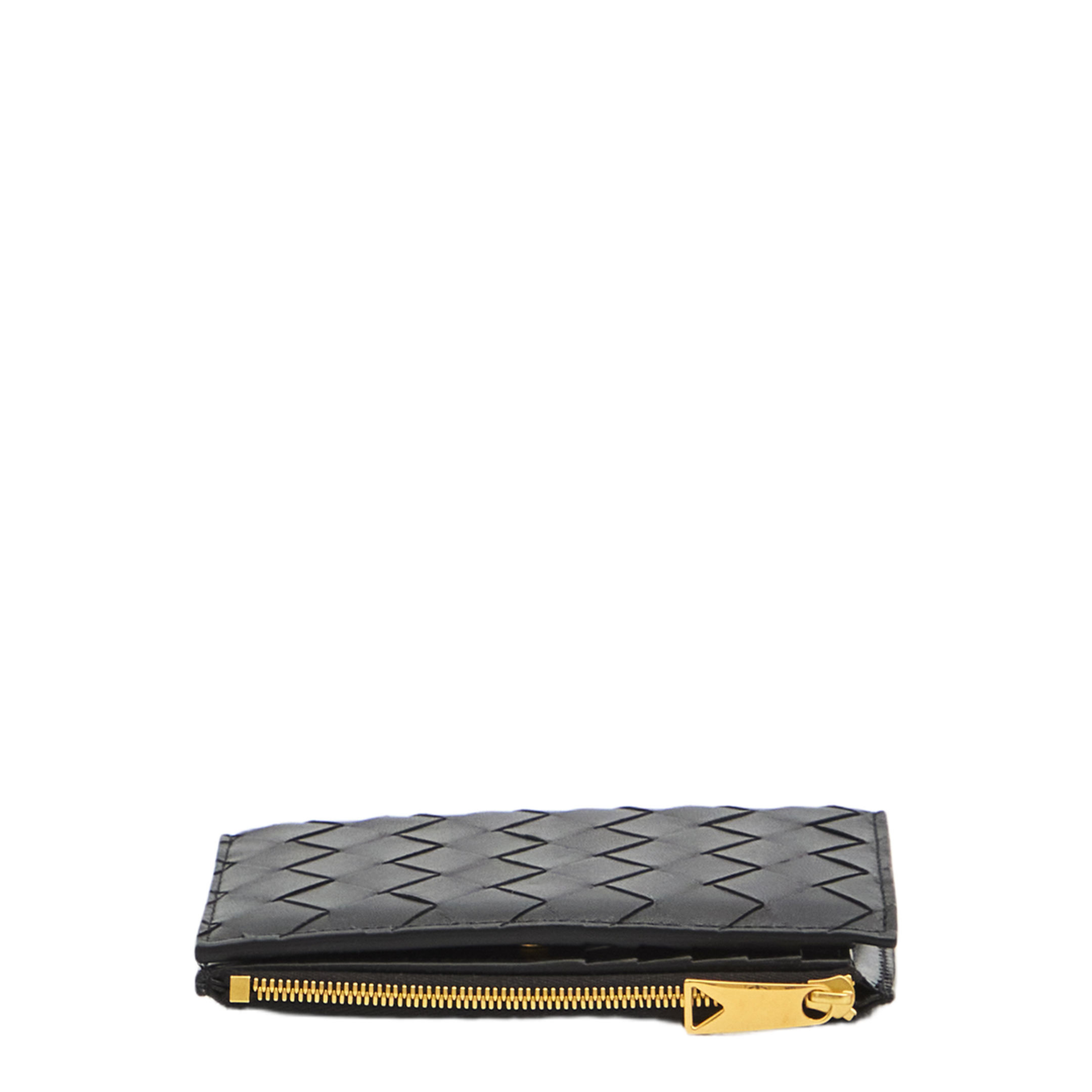 Intrecciato Medium Bi-Fold Wallet in Black - Image 5
