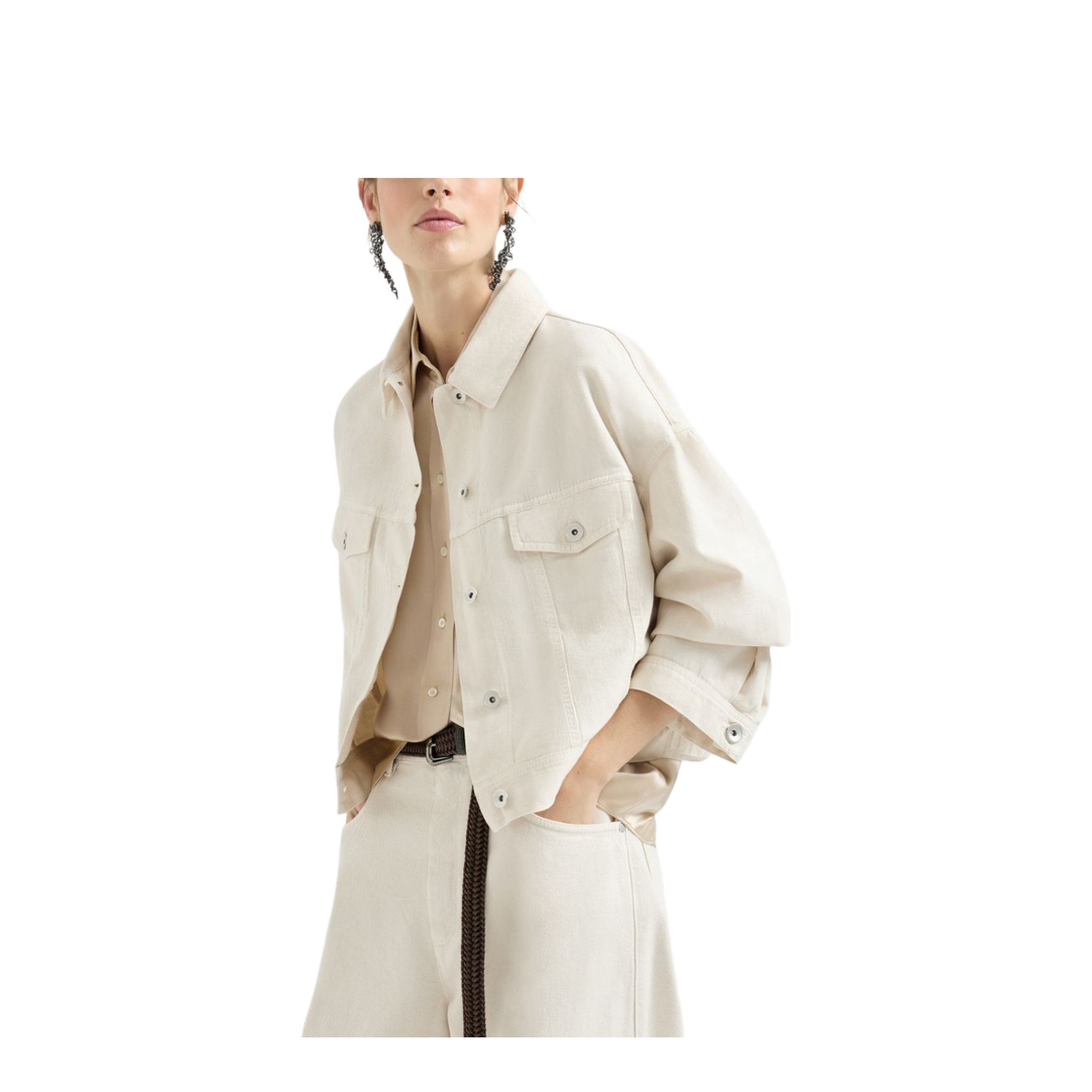 Cropped Bull Jacket - Image 4