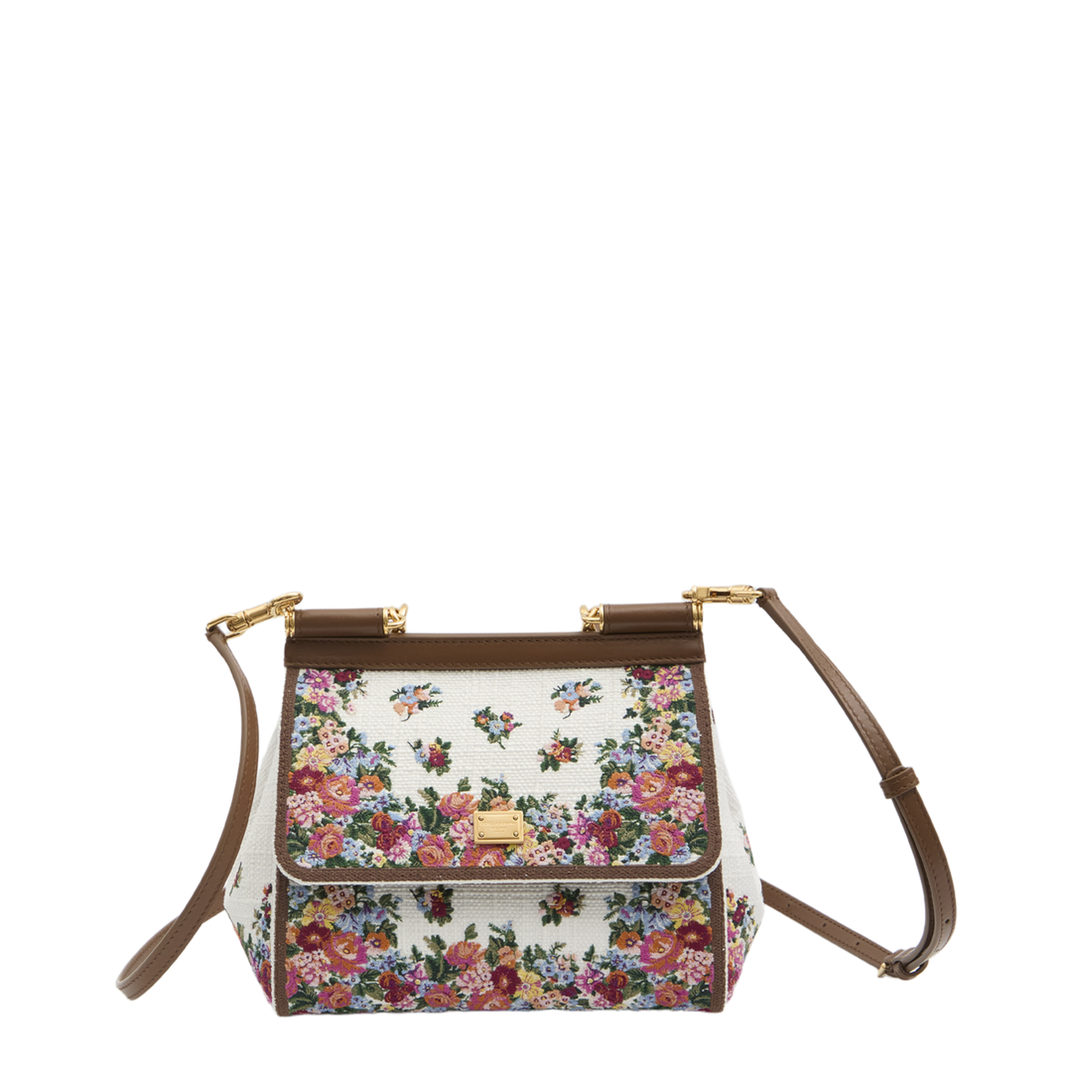 Sicily Medium Embroidered Handbag - Image 1