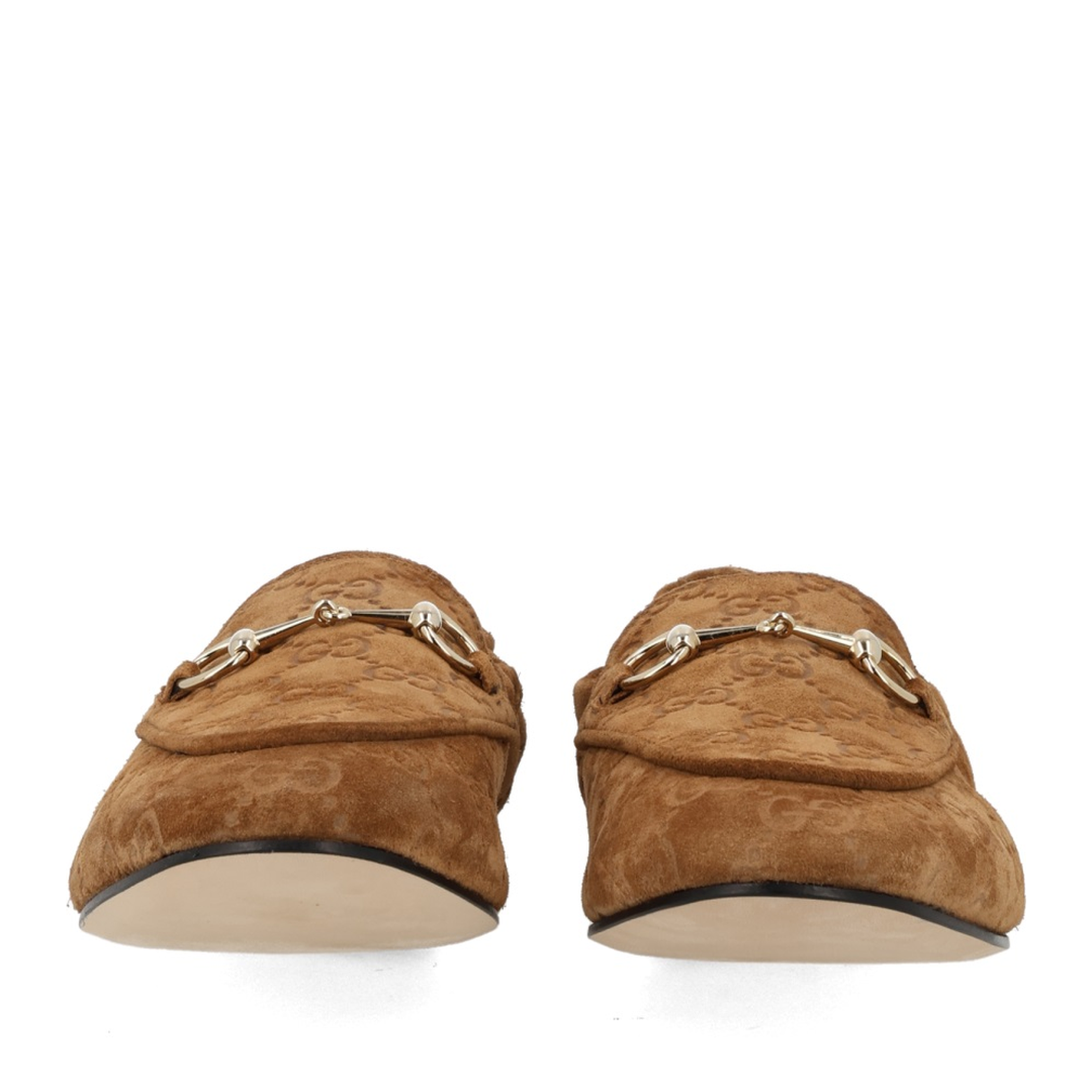 Jordaan Loafer in Brown GG Suede - Image 3