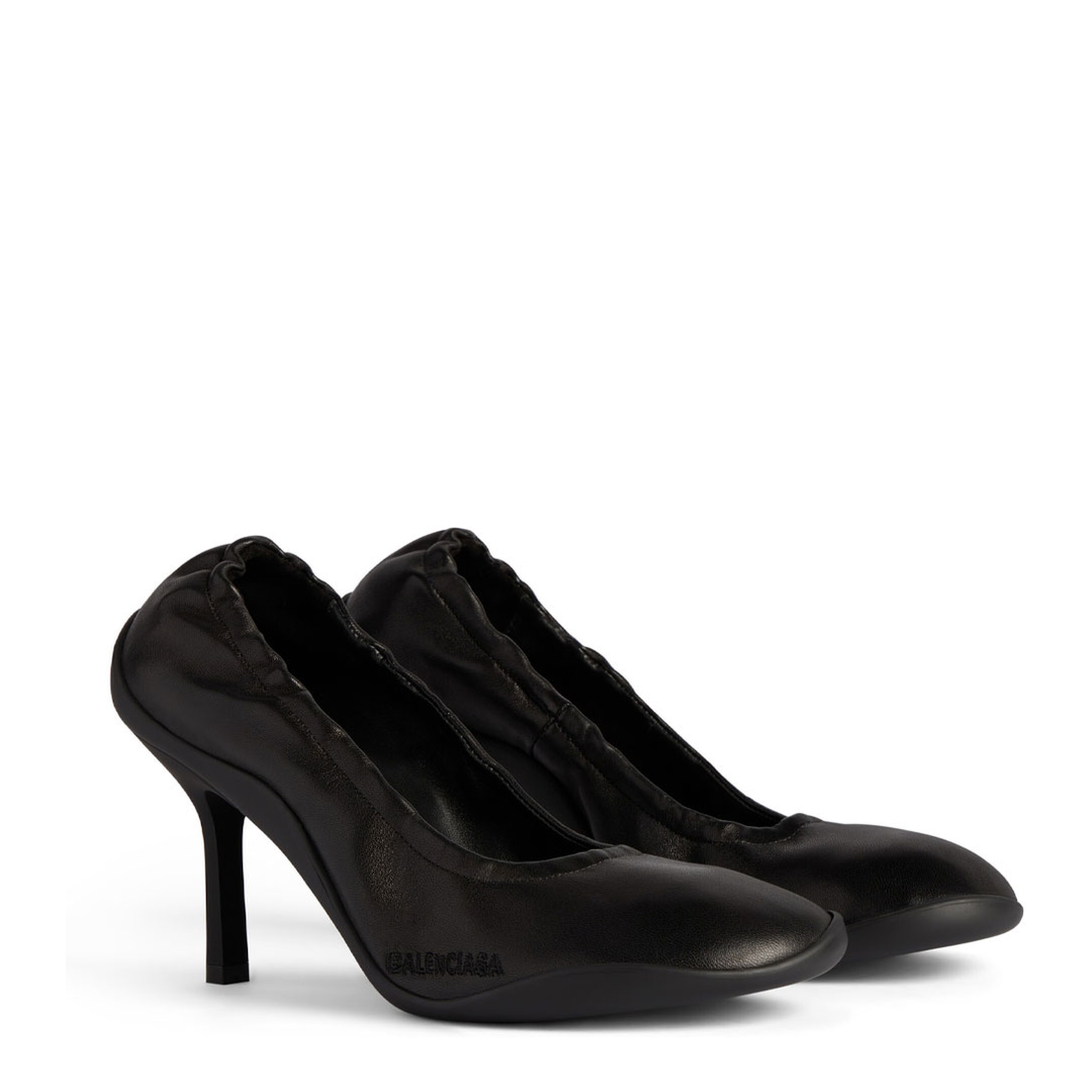 Shibuya 80 Pumps In Shiny Soft Leather - Image 3