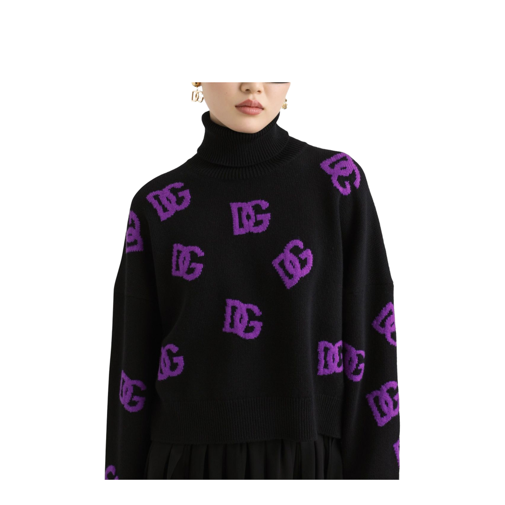 Wool Turtle-Neck Jumper - Image 4