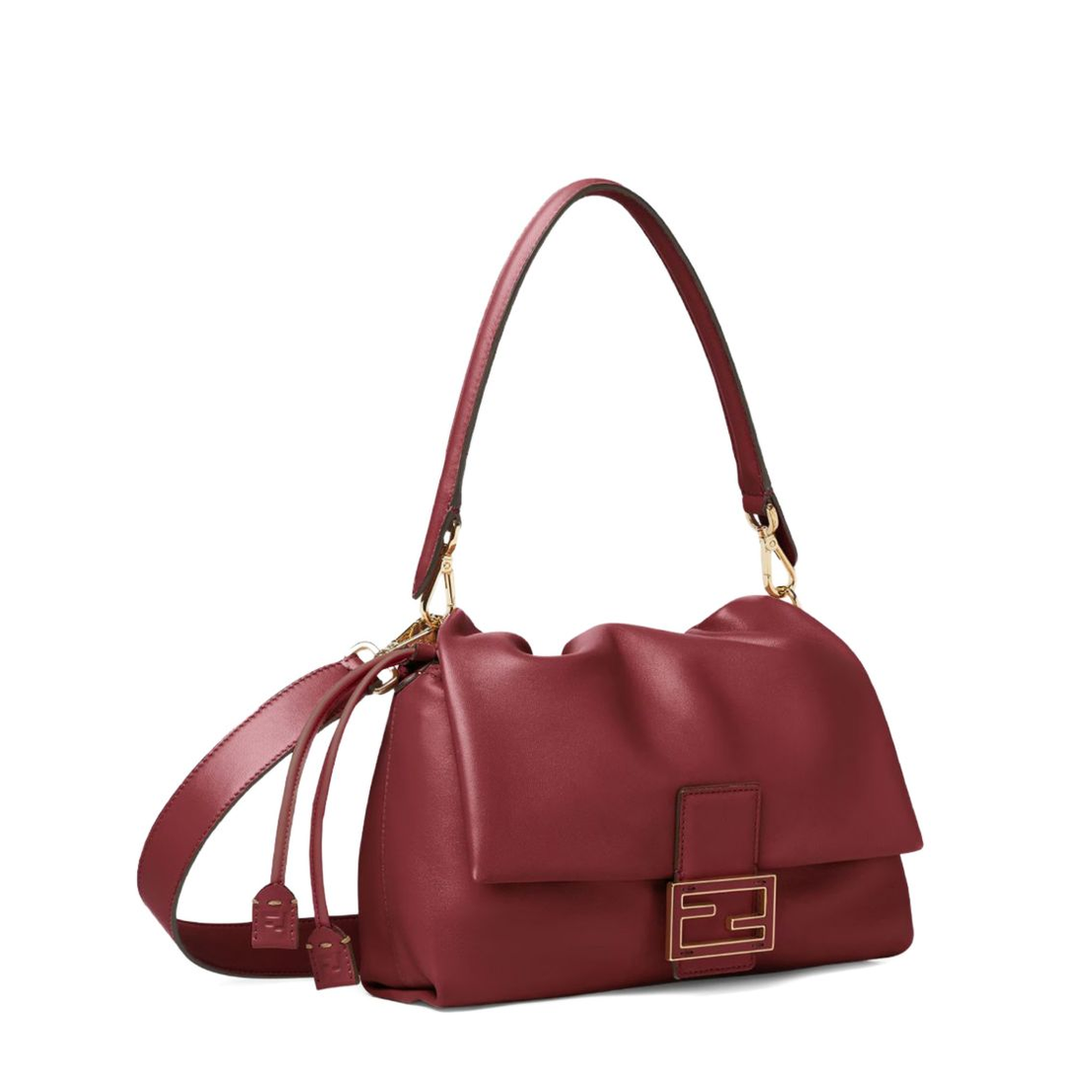 Mamma Baguette Medium Nappa Leather Bag - Image 3