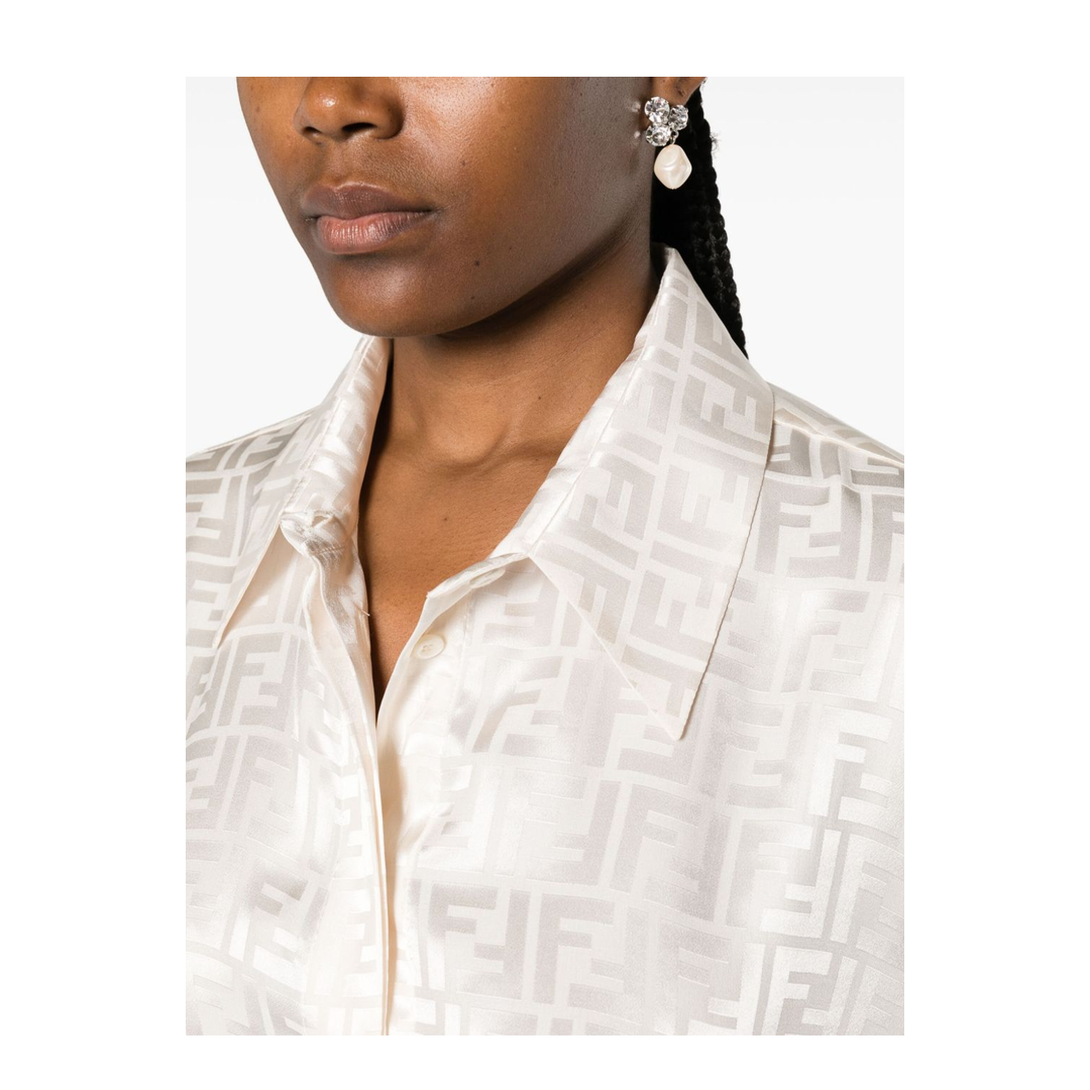 Shirt Silk White - Image 2