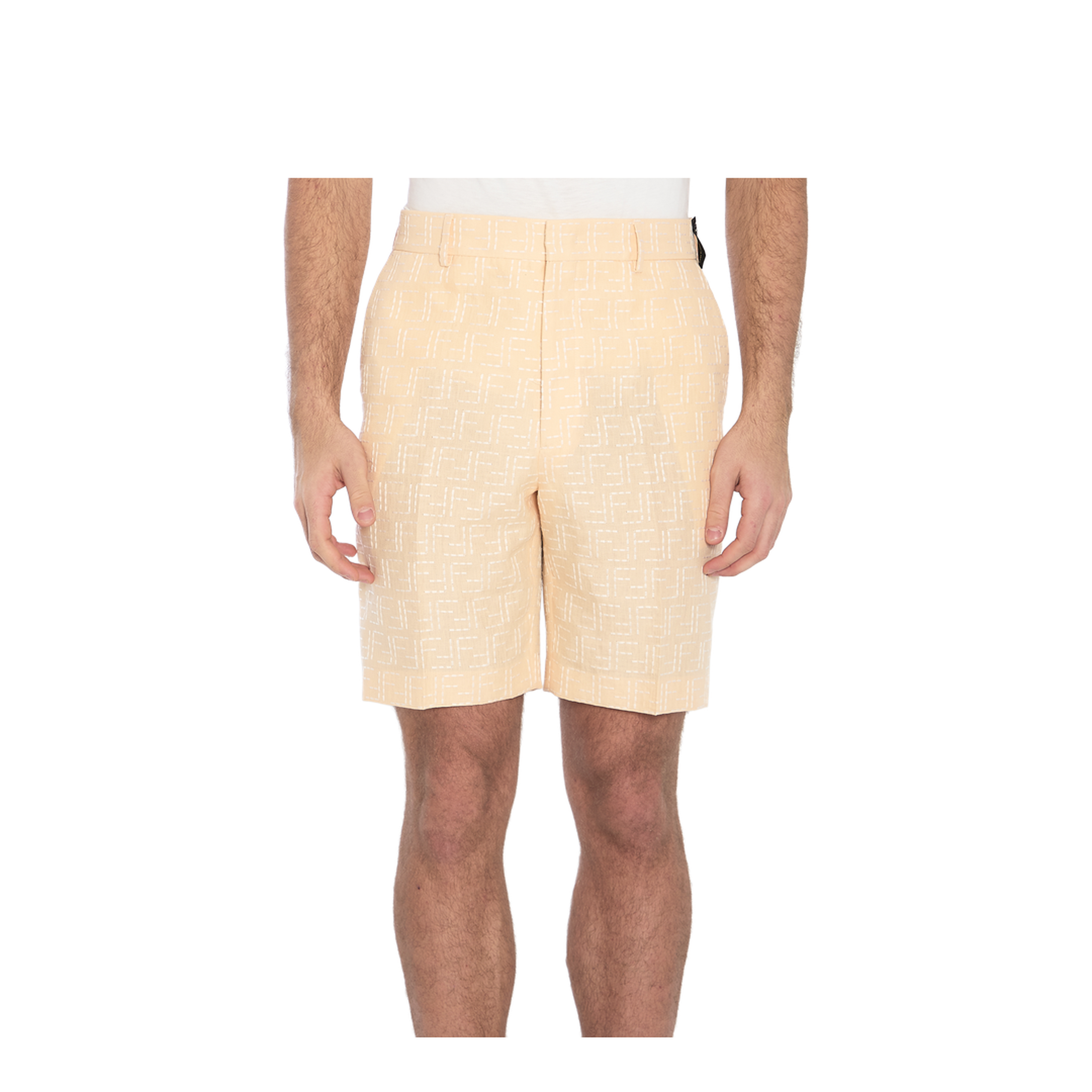 Bermuda Jacquard Bermuda And Short Yellow - Image 1