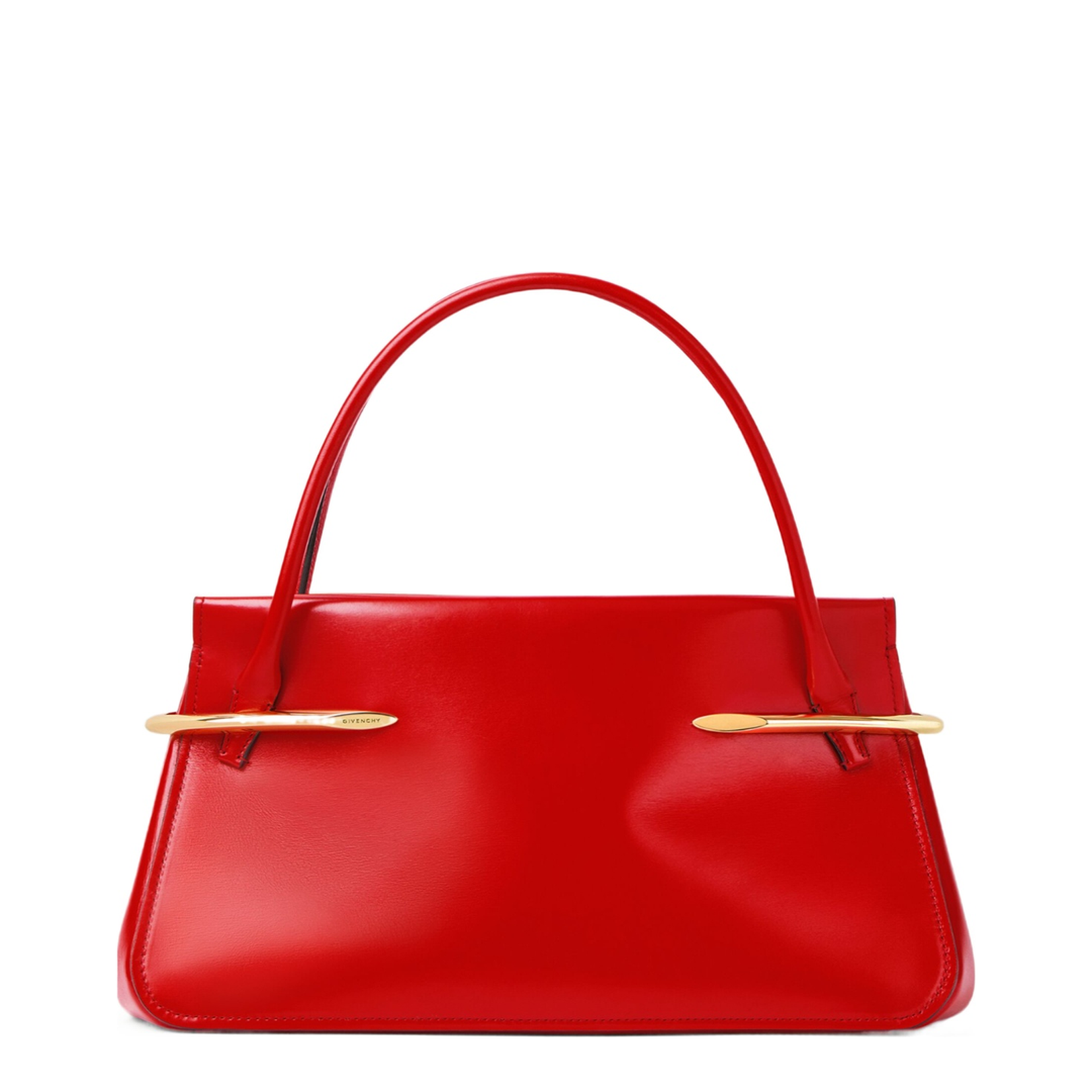 Pinch Bag Medium Leather Deep Red - Image 1