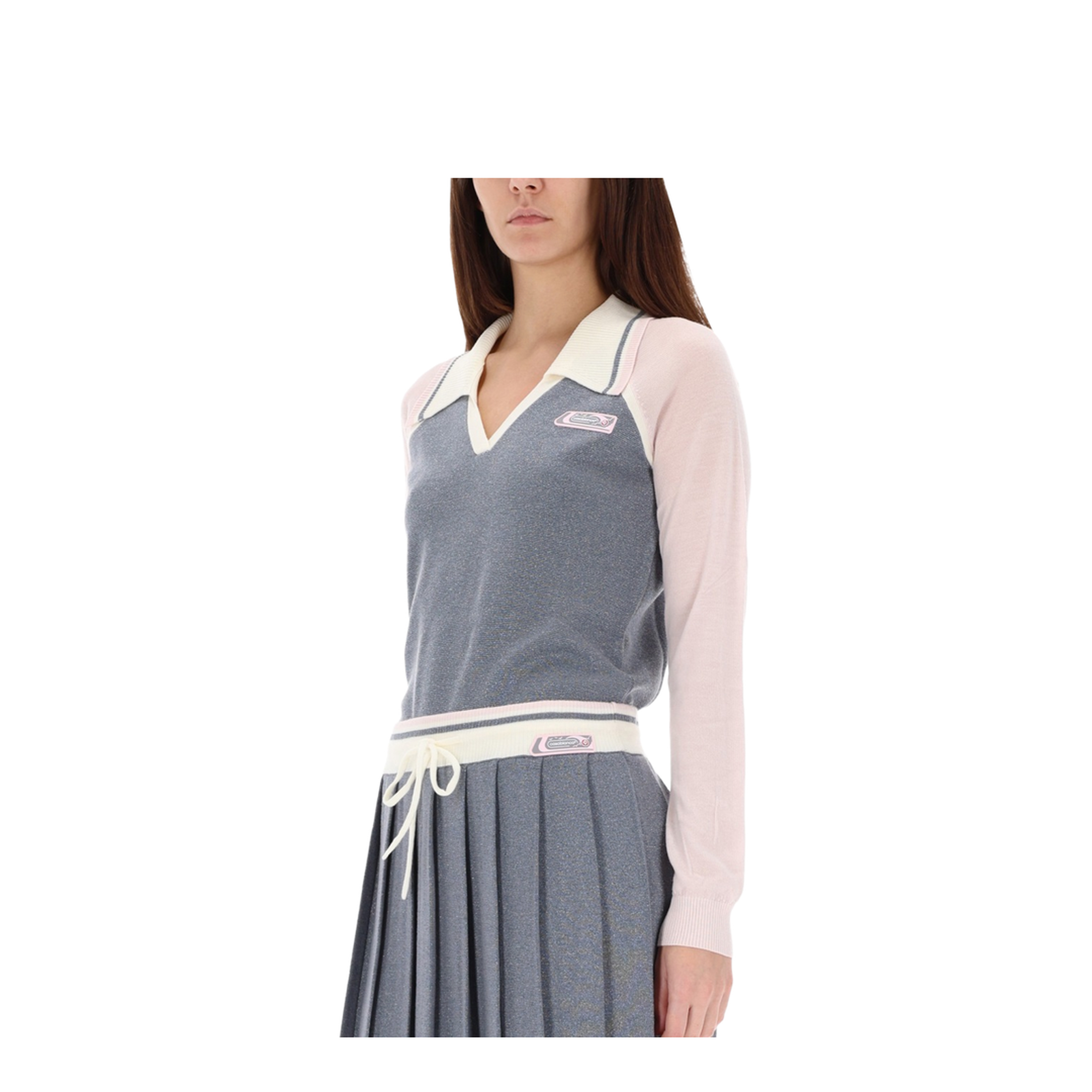 Long Sleeve Tennis Polo Shirt - Image 4