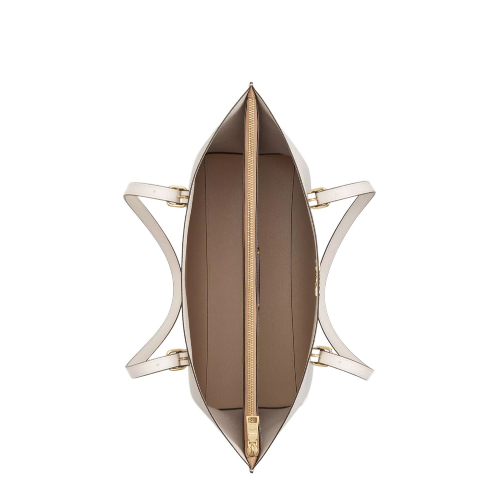 Mollie Tote Bag In Signature Canvas White - Image 3