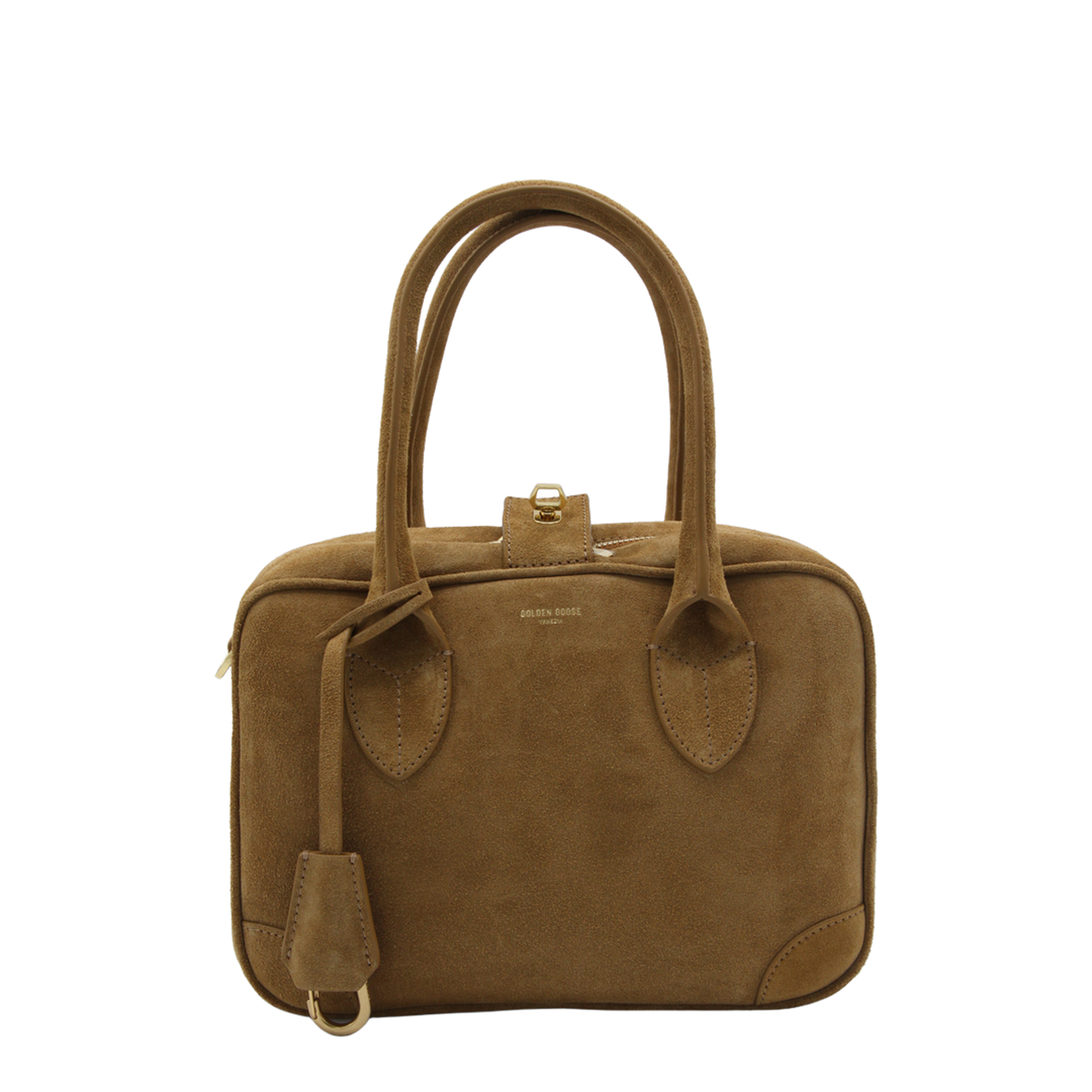 Vita Calf Suede Tote - Camel - Image 2
