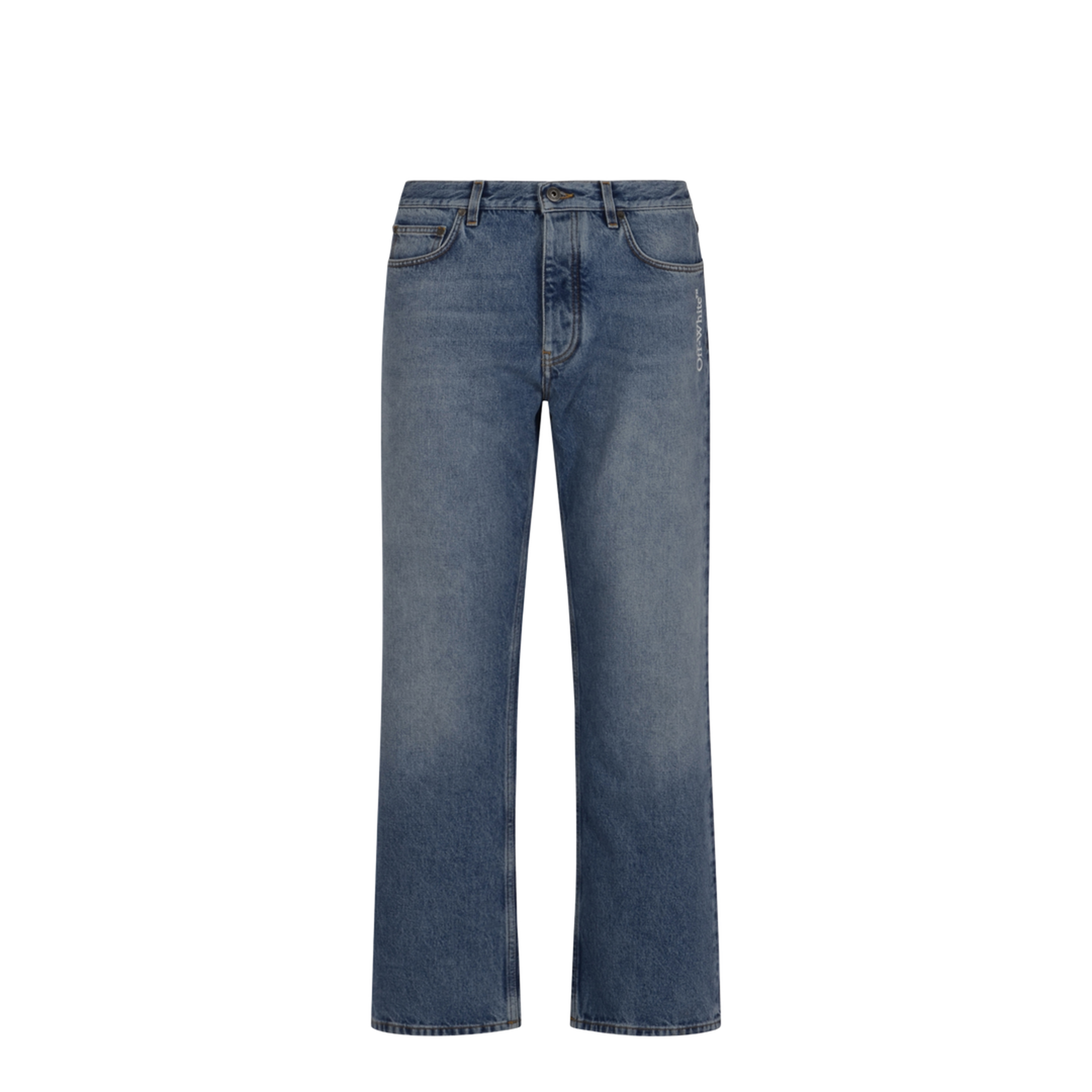 Half Arrow Slim Relaxed Jeans - Image 5