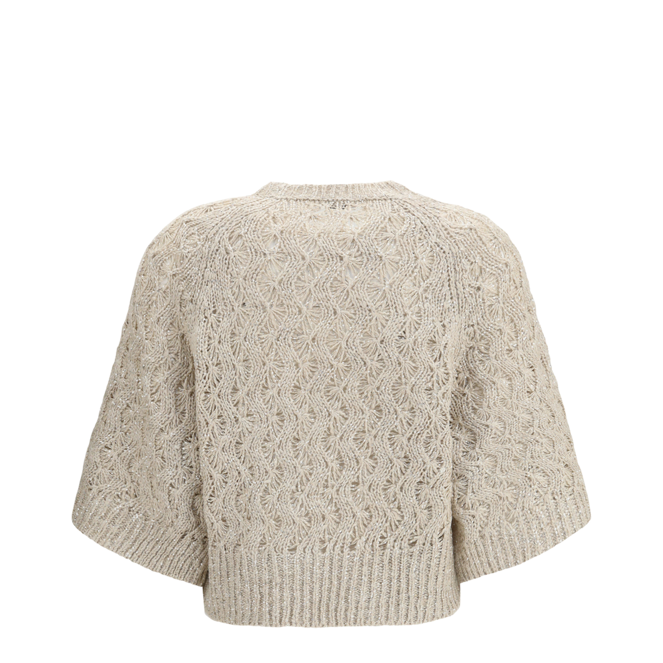 Open-knit Construction Sweater - Image 2
