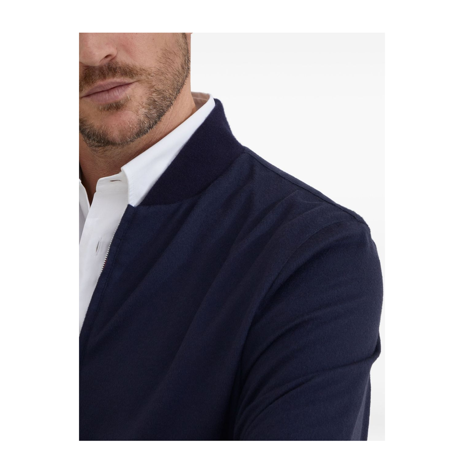 Cashmere Bomber Jacket - Image 4