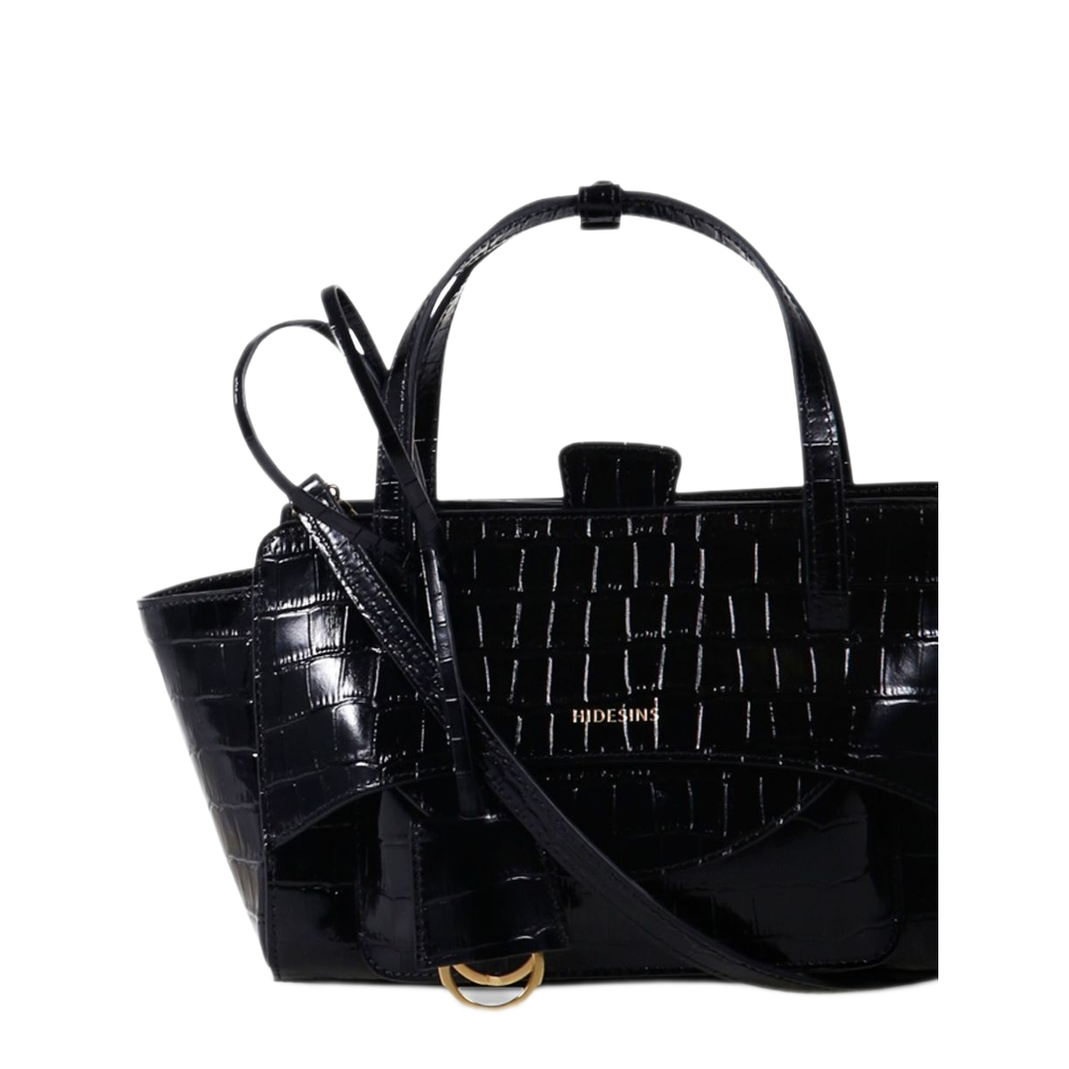 Medium Calfskin Tote - Black - Image 3