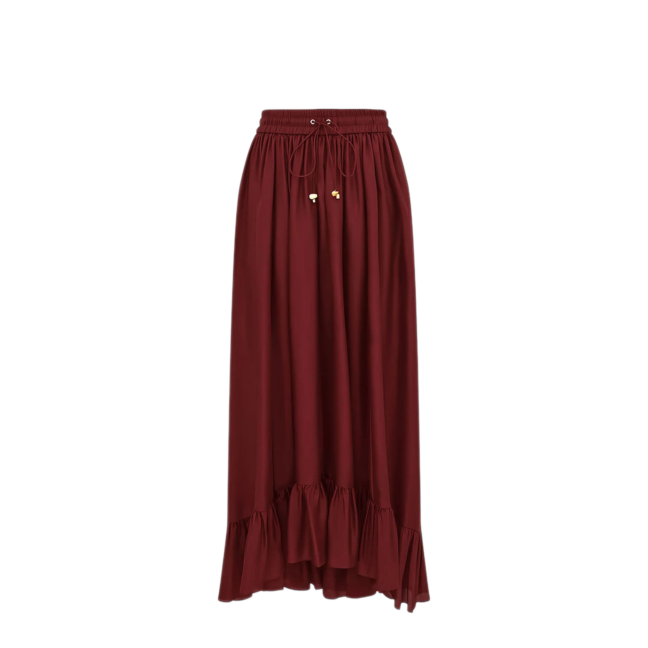 Aster Silk Maxi Skirt - Image 1