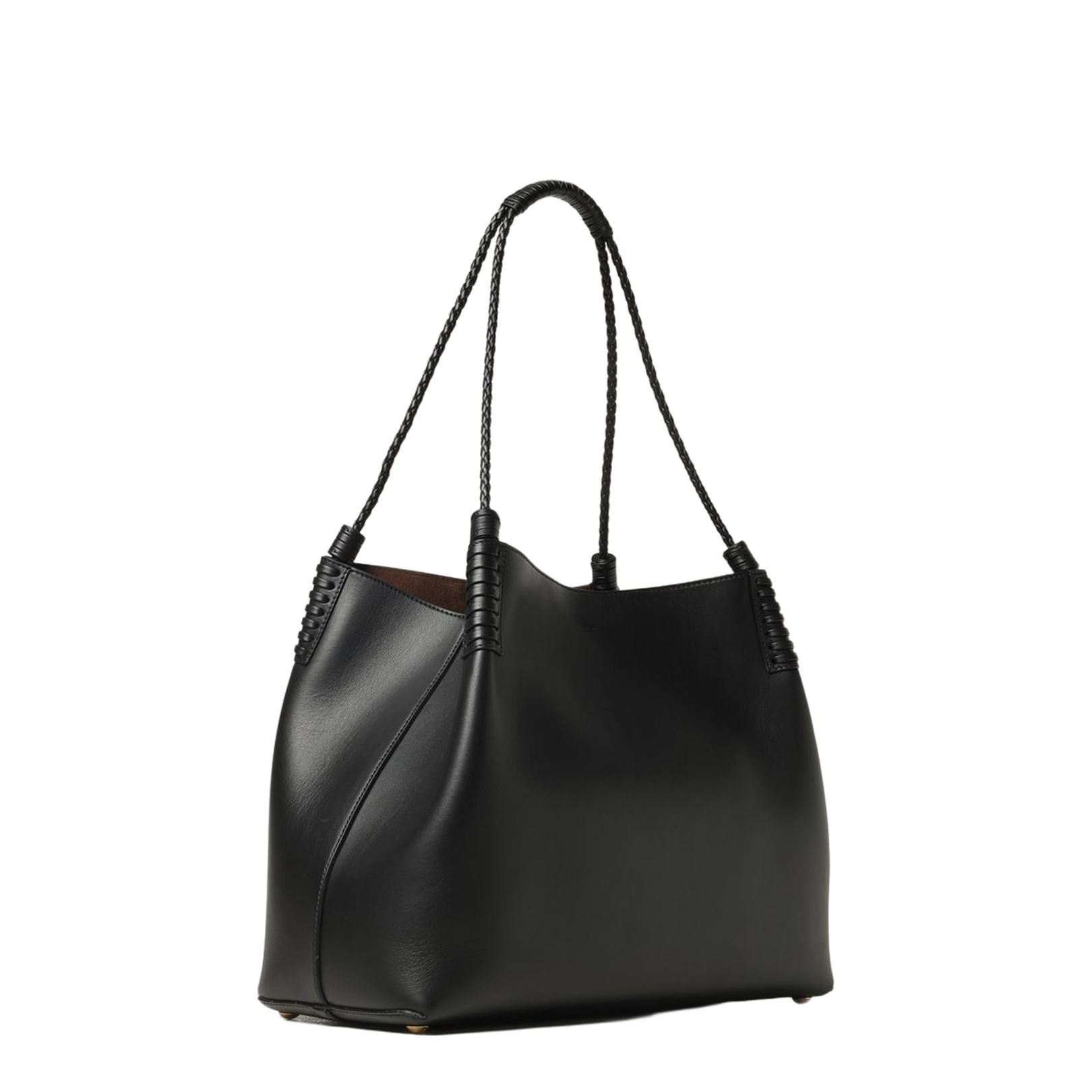 Libra Medium Calfskin Shoulder Bag - Black - Image 3