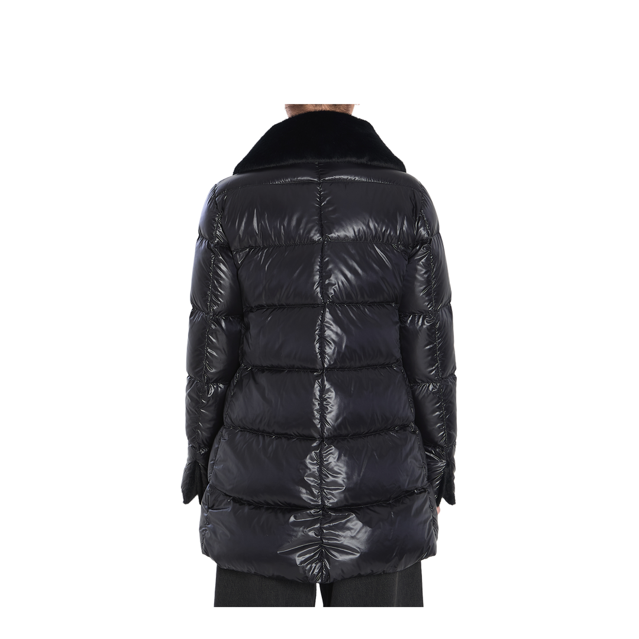 Light Puffer with Collar Fur - Image 4