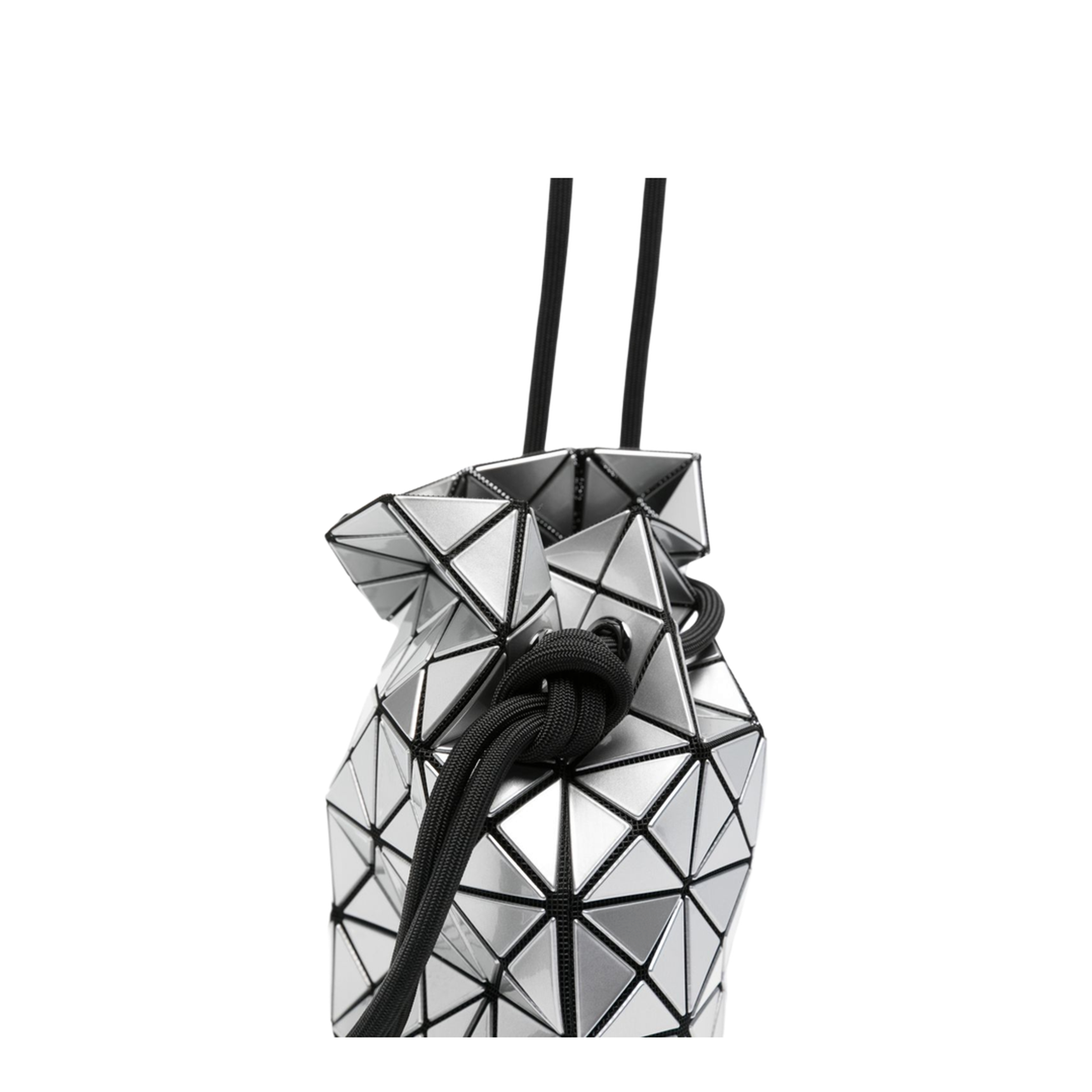 WRING PVC Bucket Bag - Silver (no.91) - Image 3