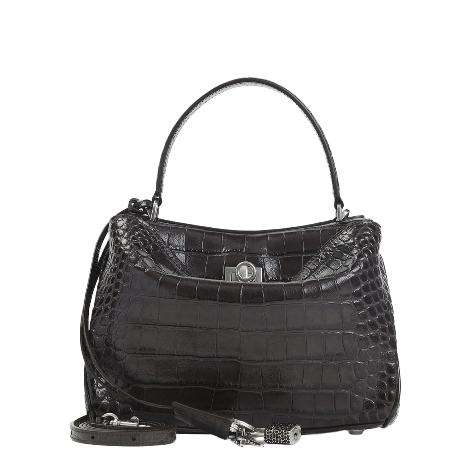 Rodeo Mini Handbag Leather Black - Image 3