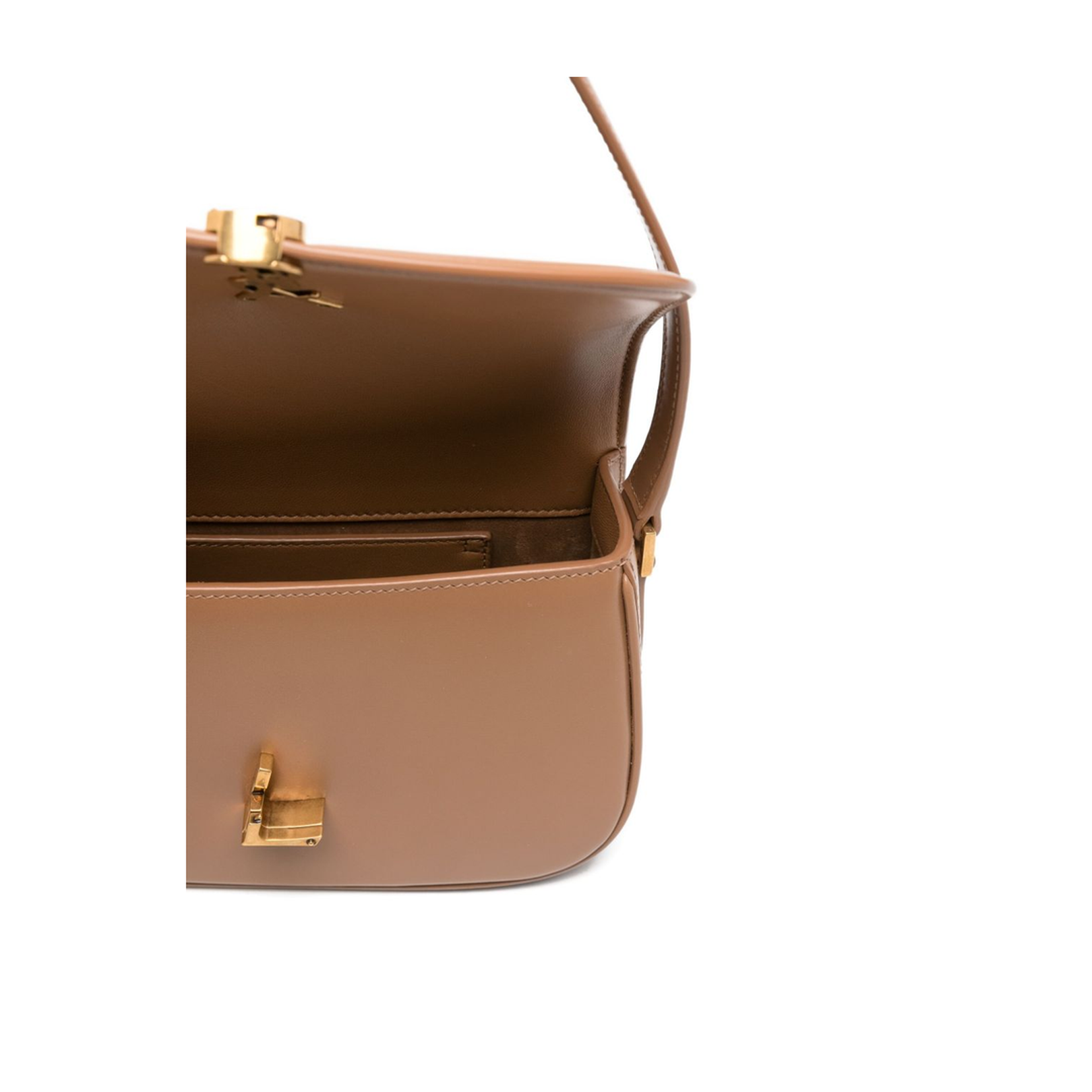 Solferino Mini Leather Shoulder Bags - Brown - Image 4