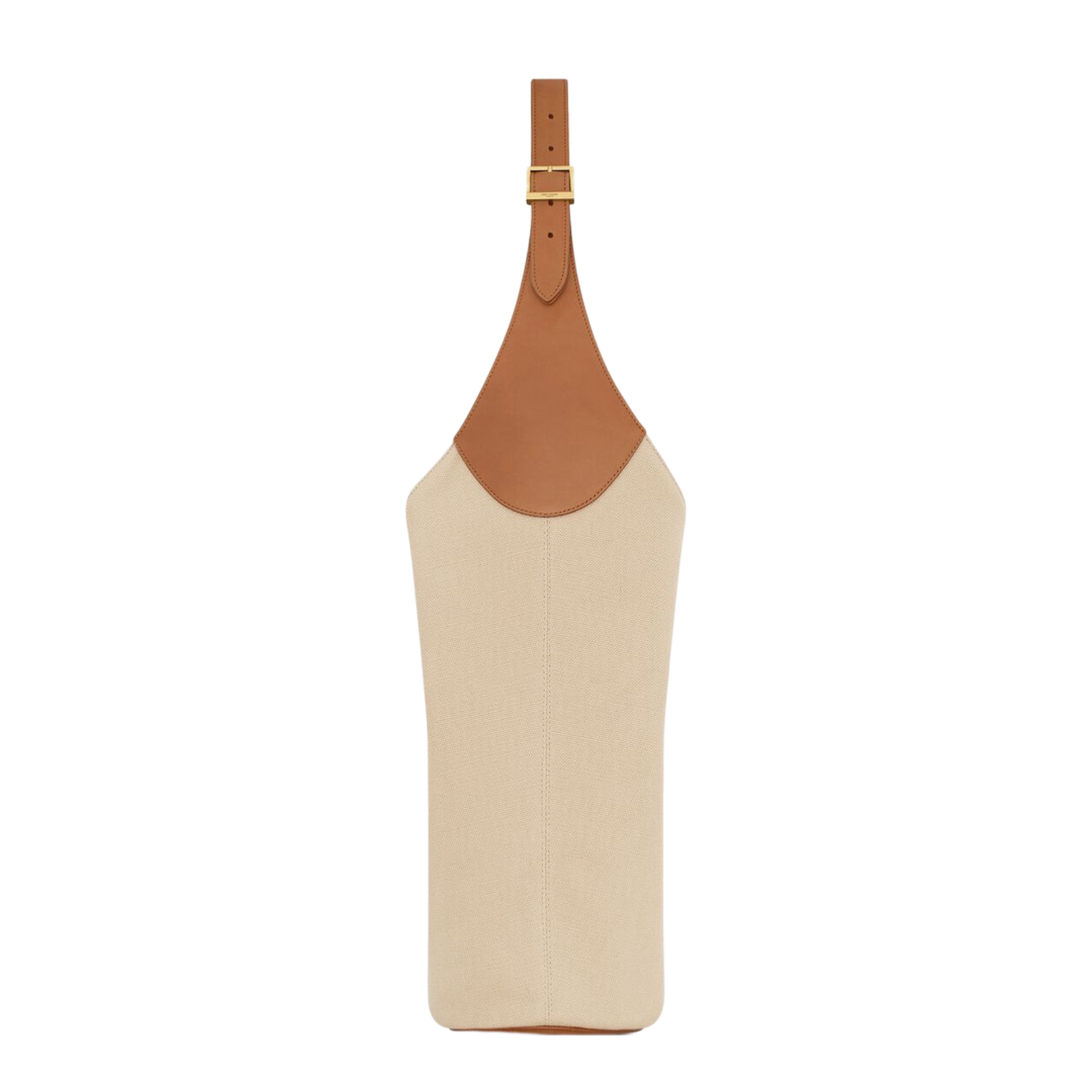 Hobo Bag in Canvas and Leather - Image 3