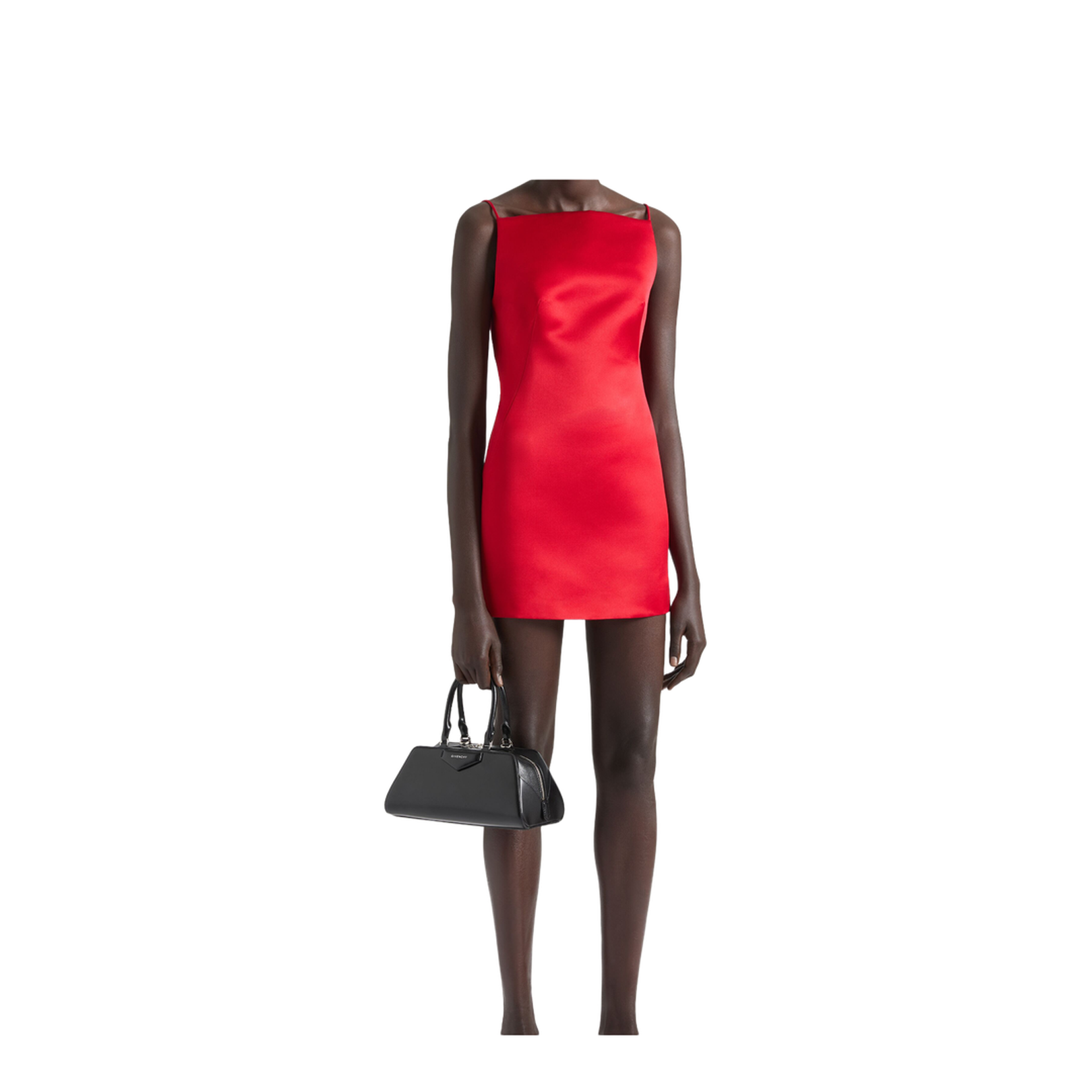 Small Antigona East-West Bag in Box Leather - Image 4