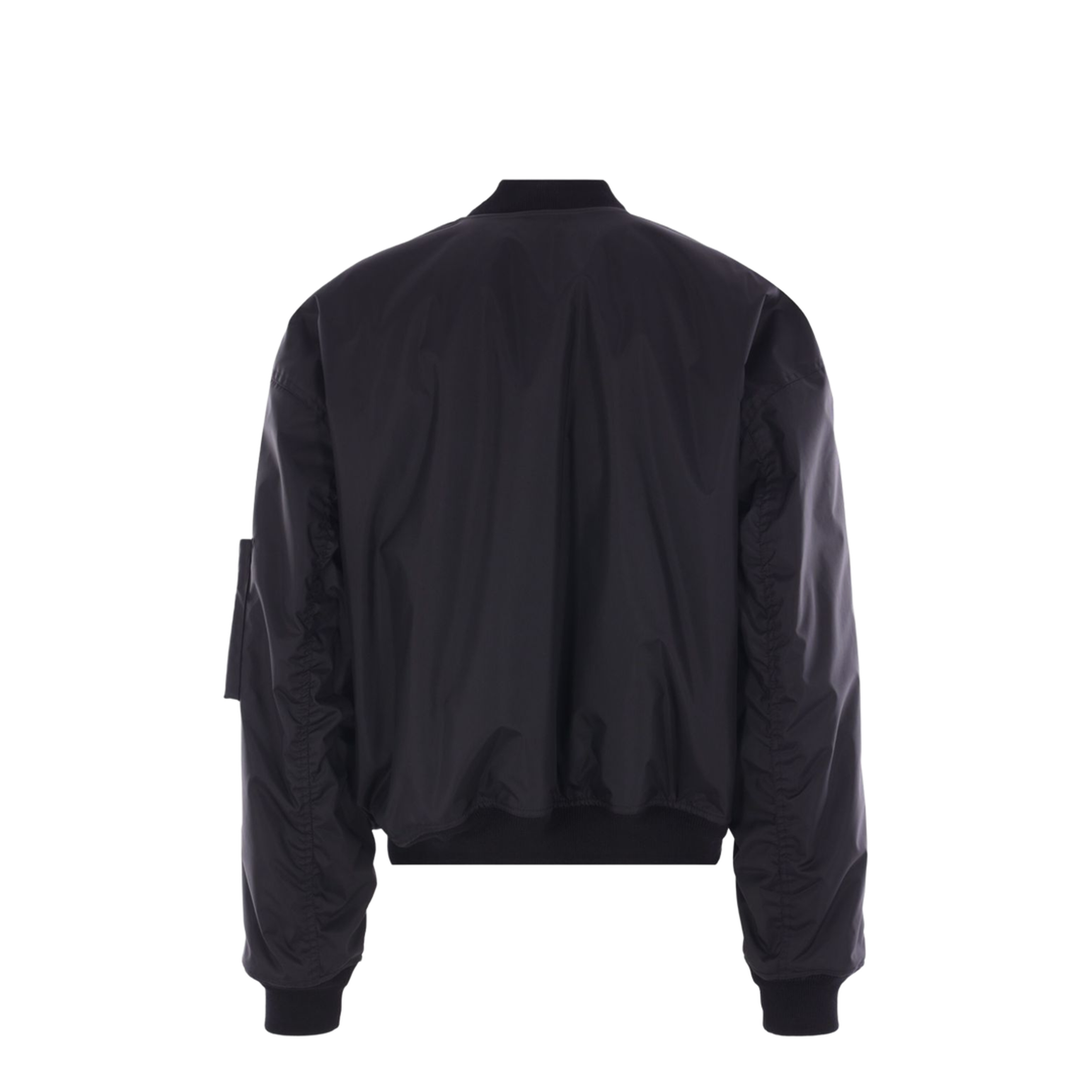 Bomber Jacket Large Fit in Black - Image 2