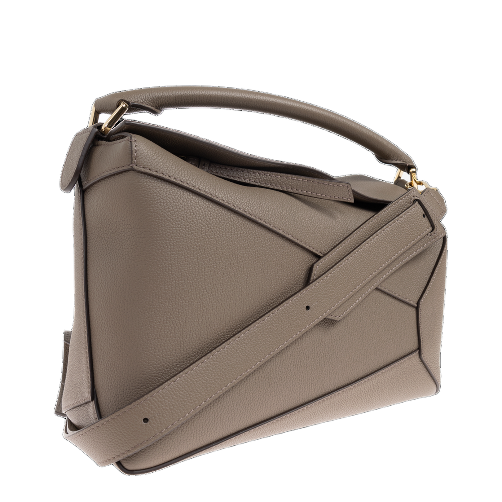 Puzzle Medium Handbag Taupe - Image 4