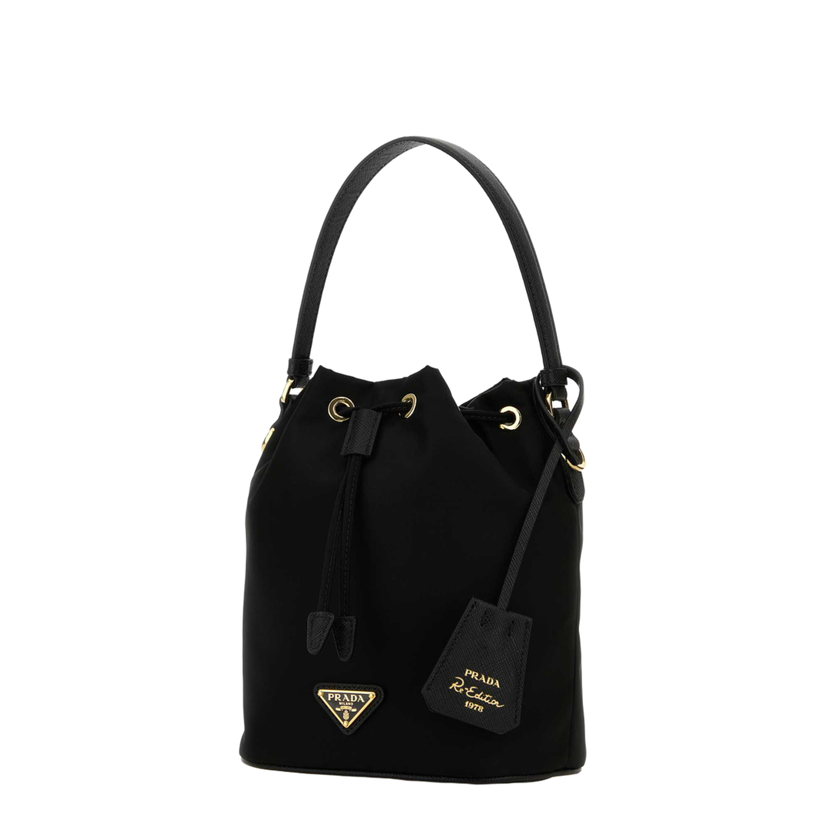 Black Re-nylon Shoulder Bag - Image 2