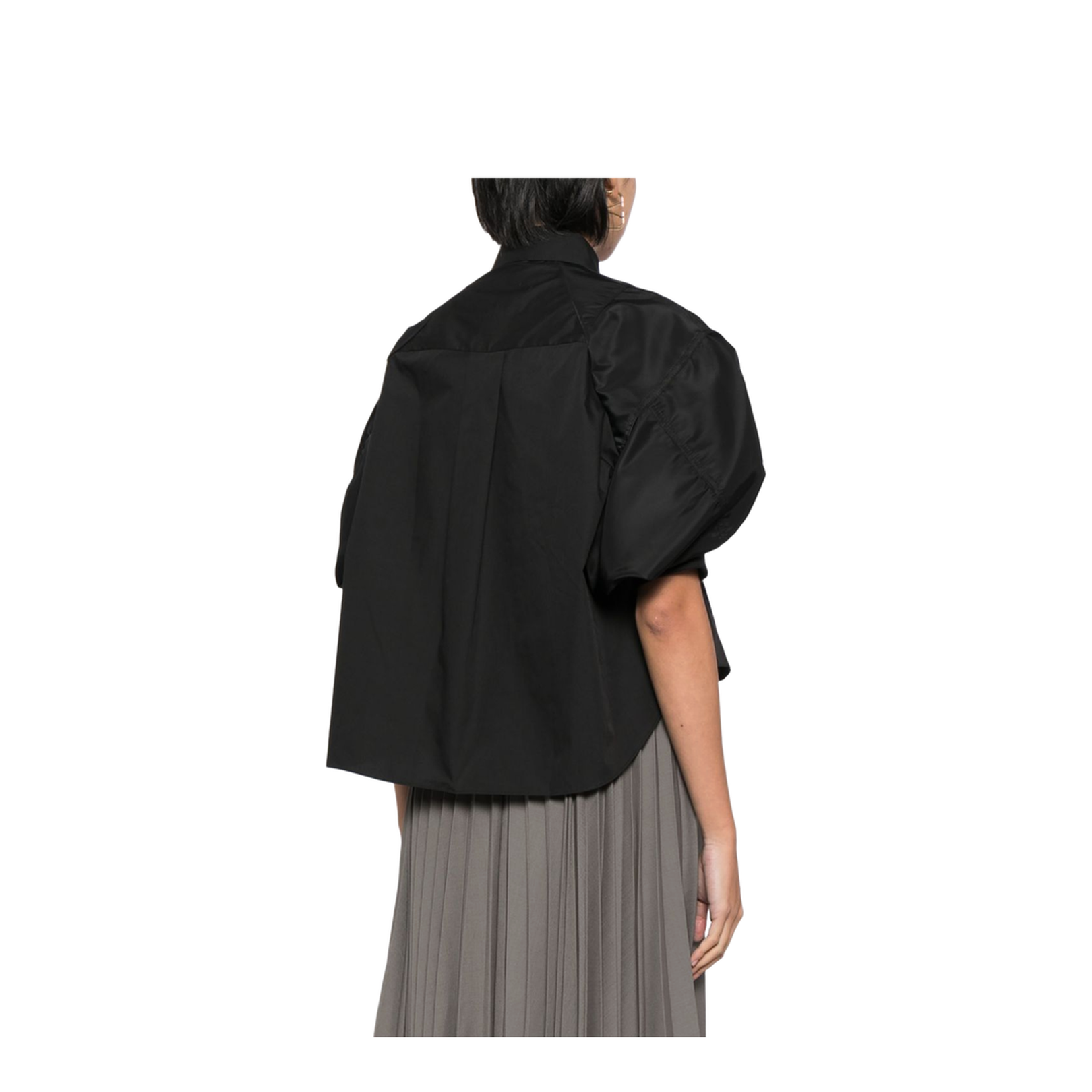 Cotton Poplin x Nylon Twill Shirt - Image 3