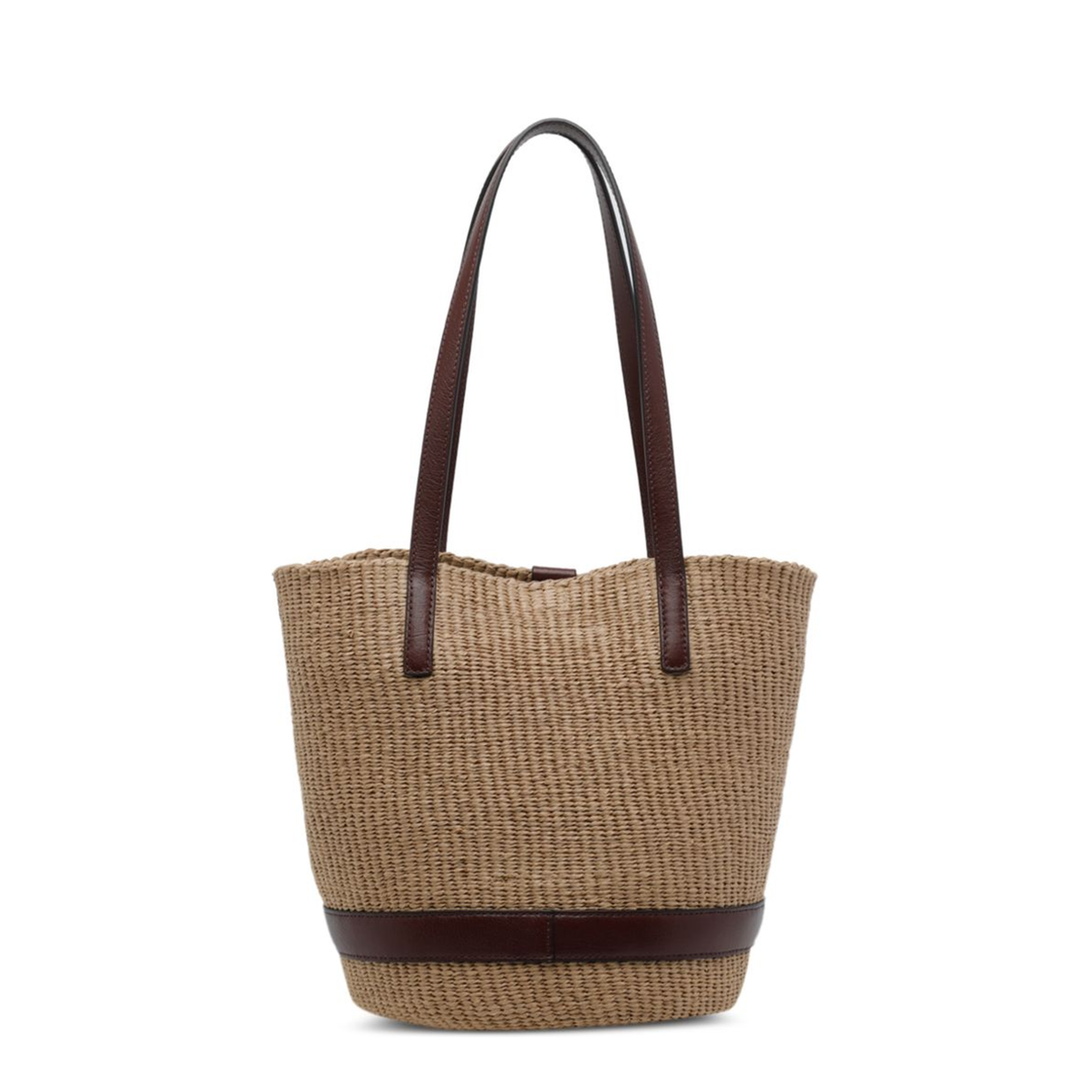 Charms Natural Fibres Basket Bag - Crafty Brown - Image 2