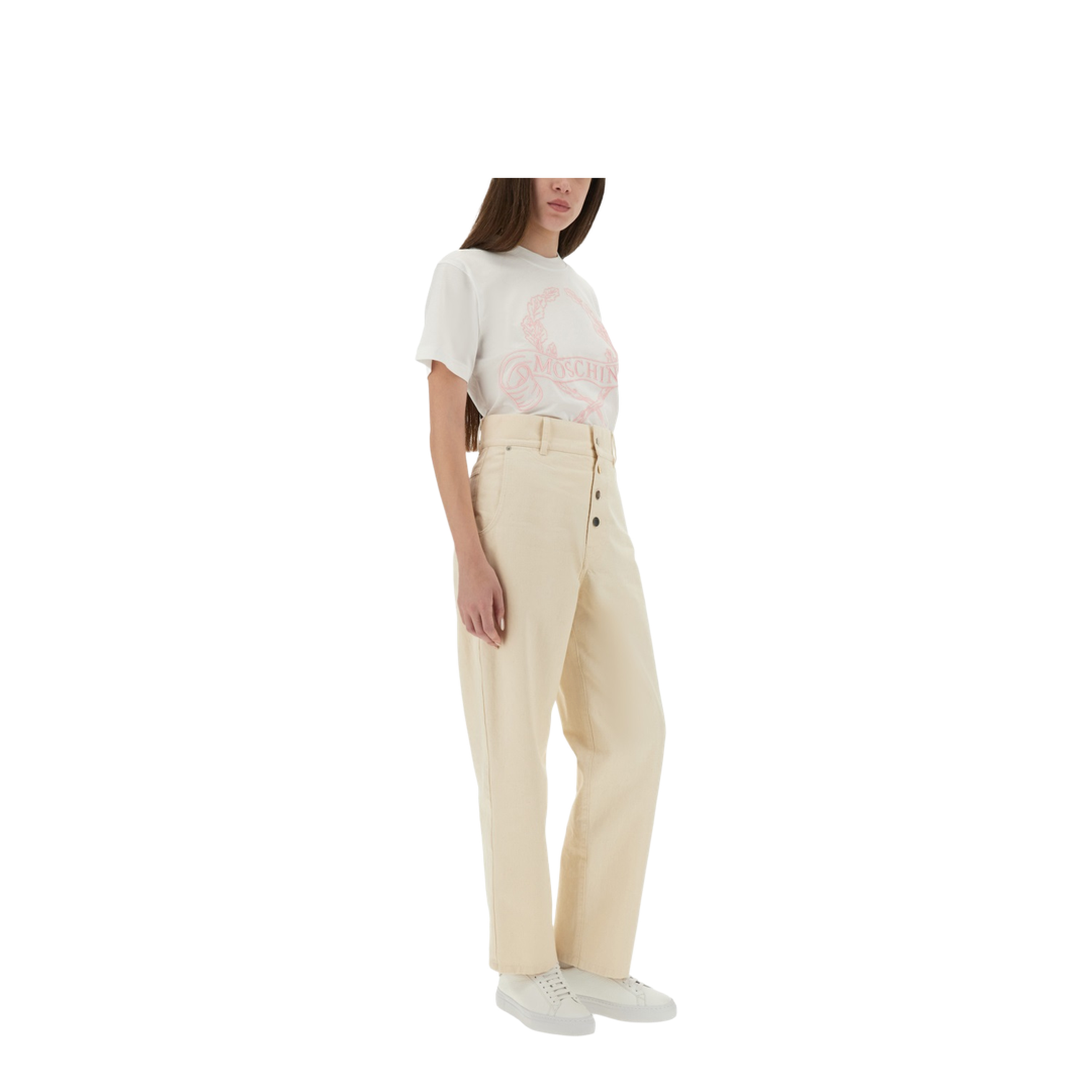 T-Shirt with Embroidery - Image 2