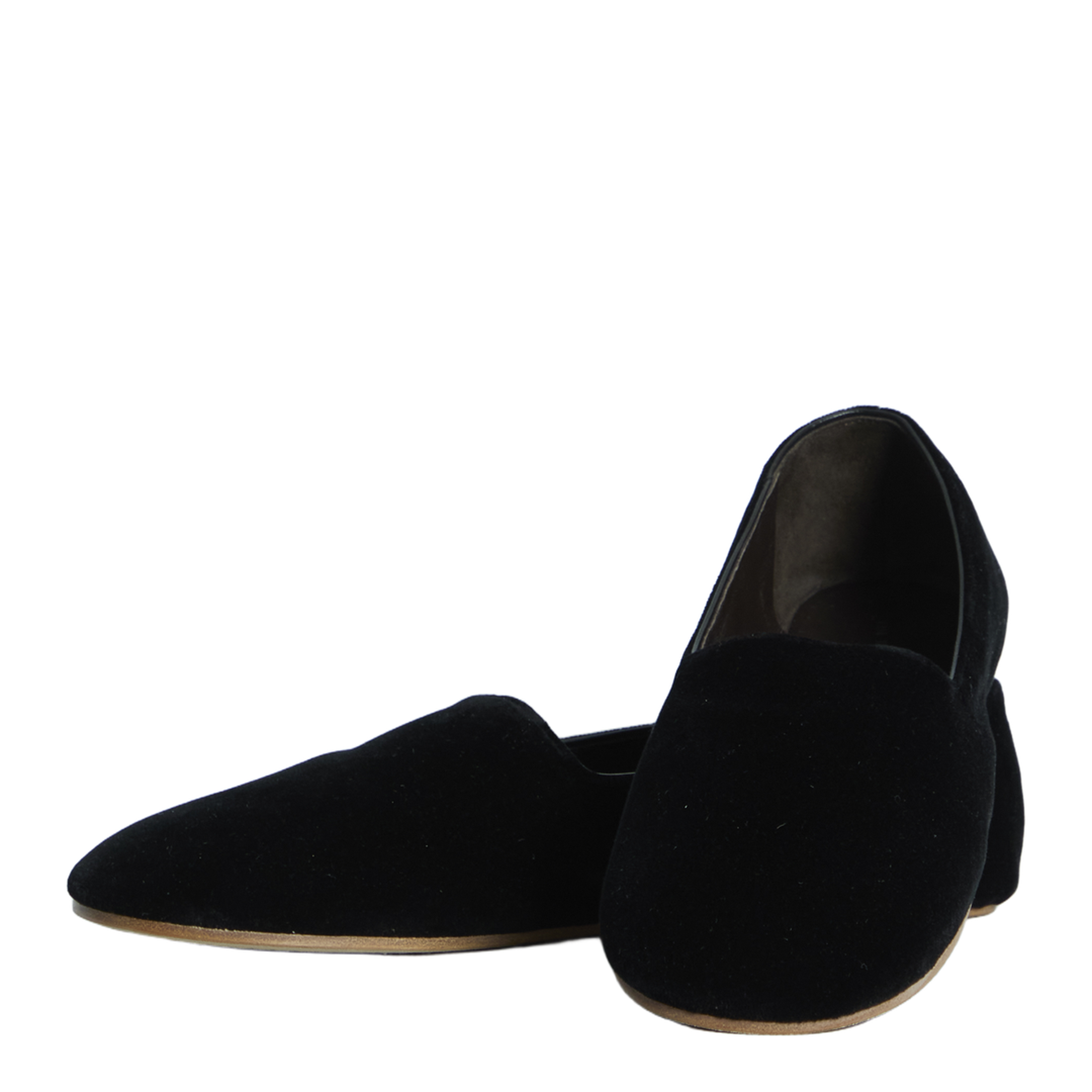 Ponti Velvet Slippers Black - Image 5
