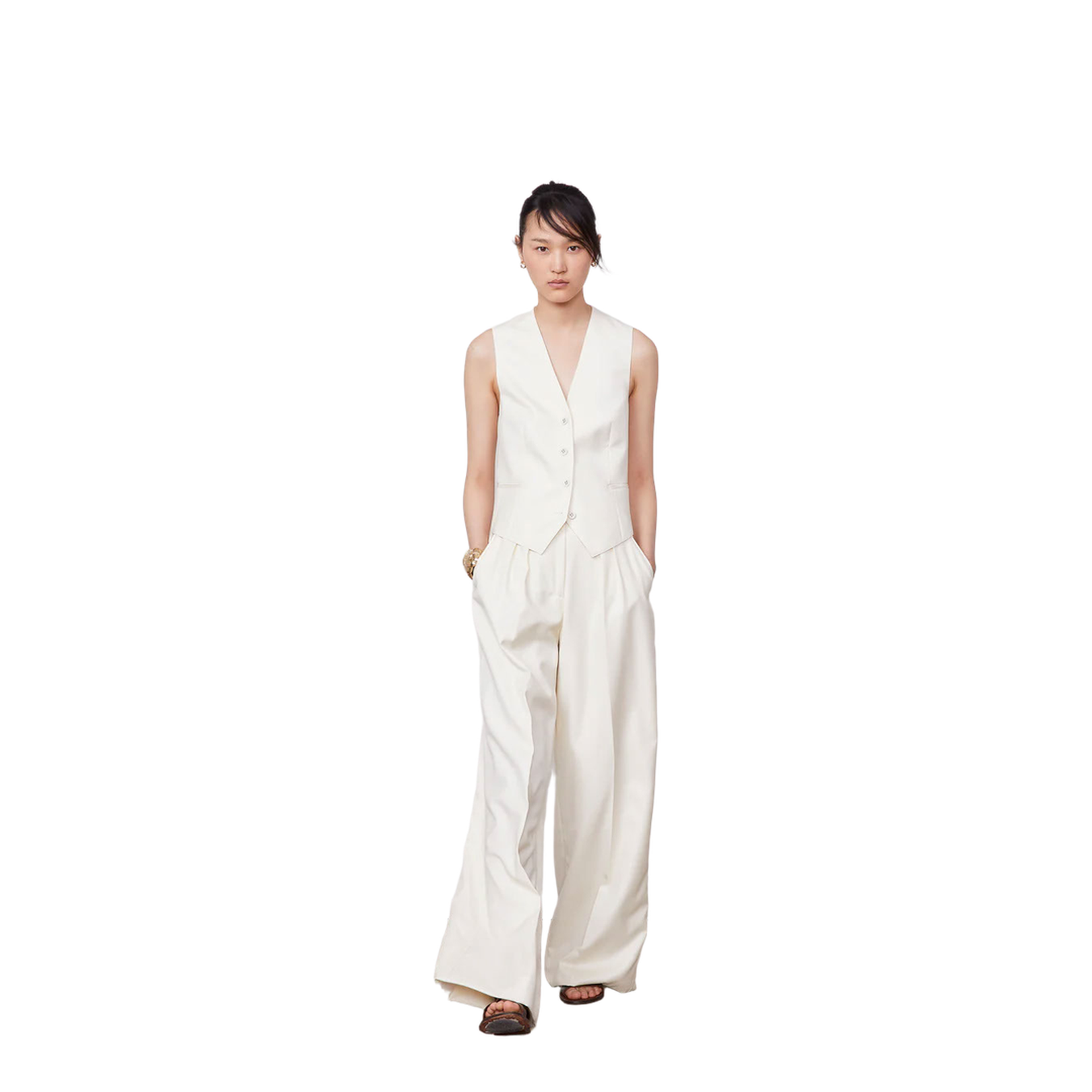 Trousers Beige - Image 4