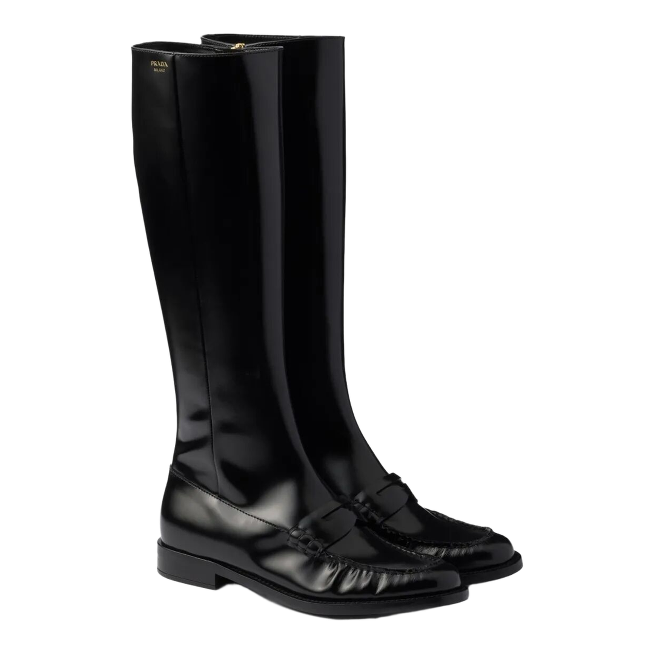 Leather Loafers Boots - Image 2