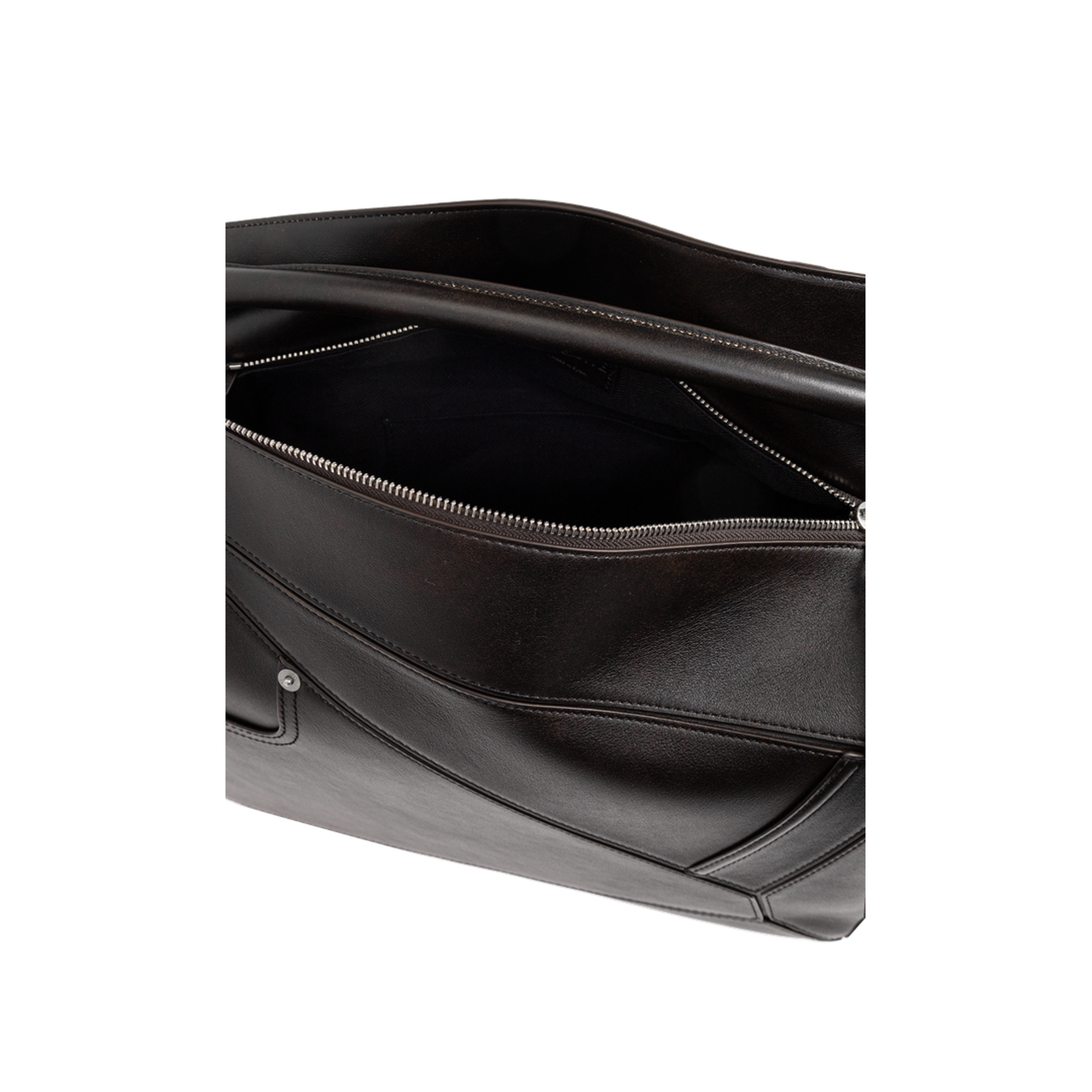 Puzzle Large Calfskin Bag - Vintage Brown - Image 5