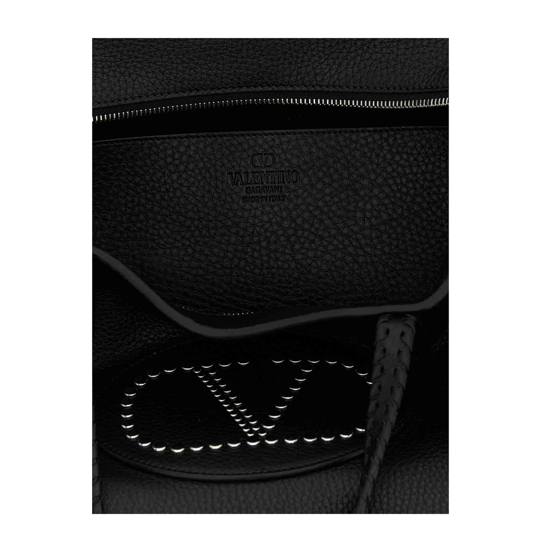 Nellcôte Medium Calfskin Shopping Bag - Black - Image 4