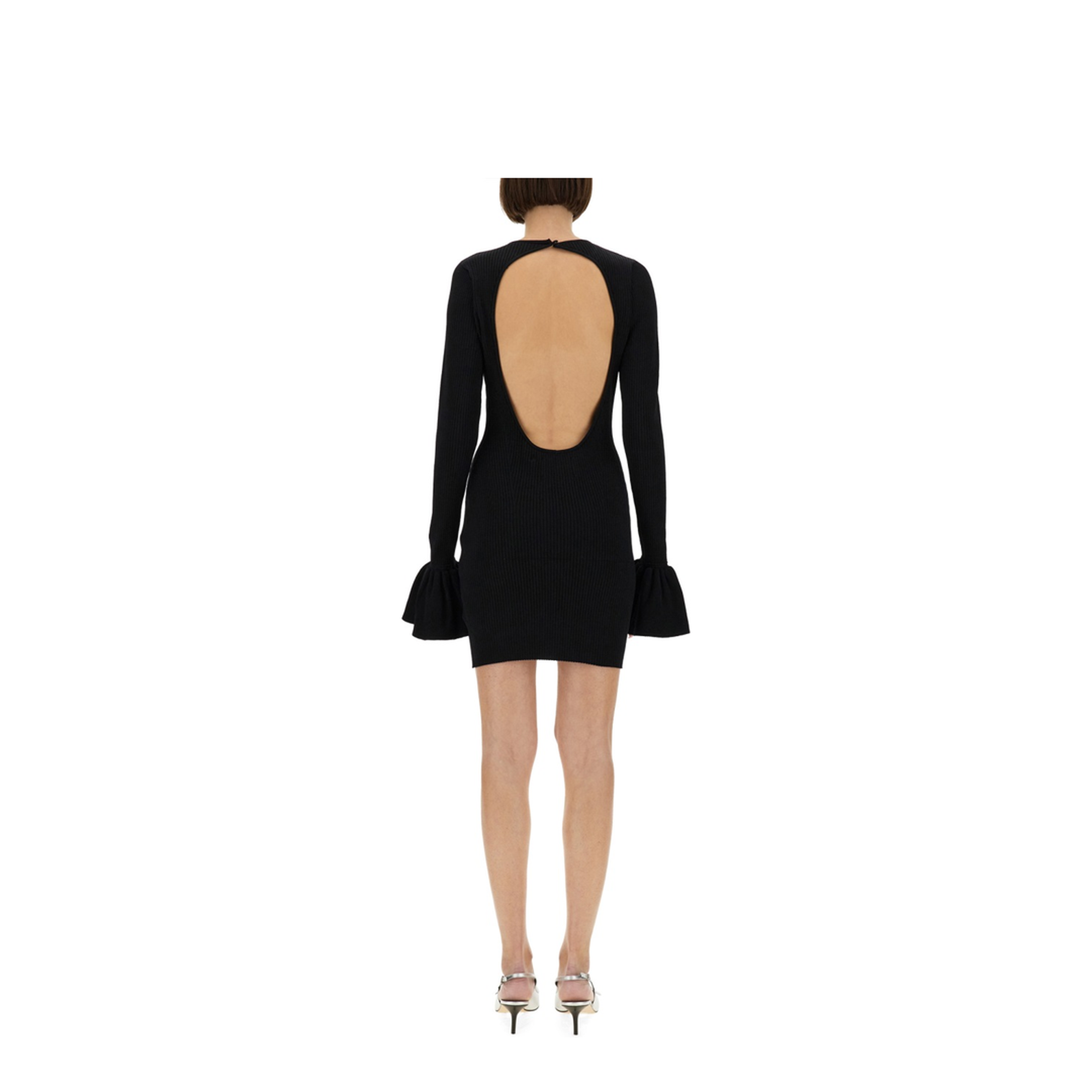 Knitted Mini Dress - Image 3