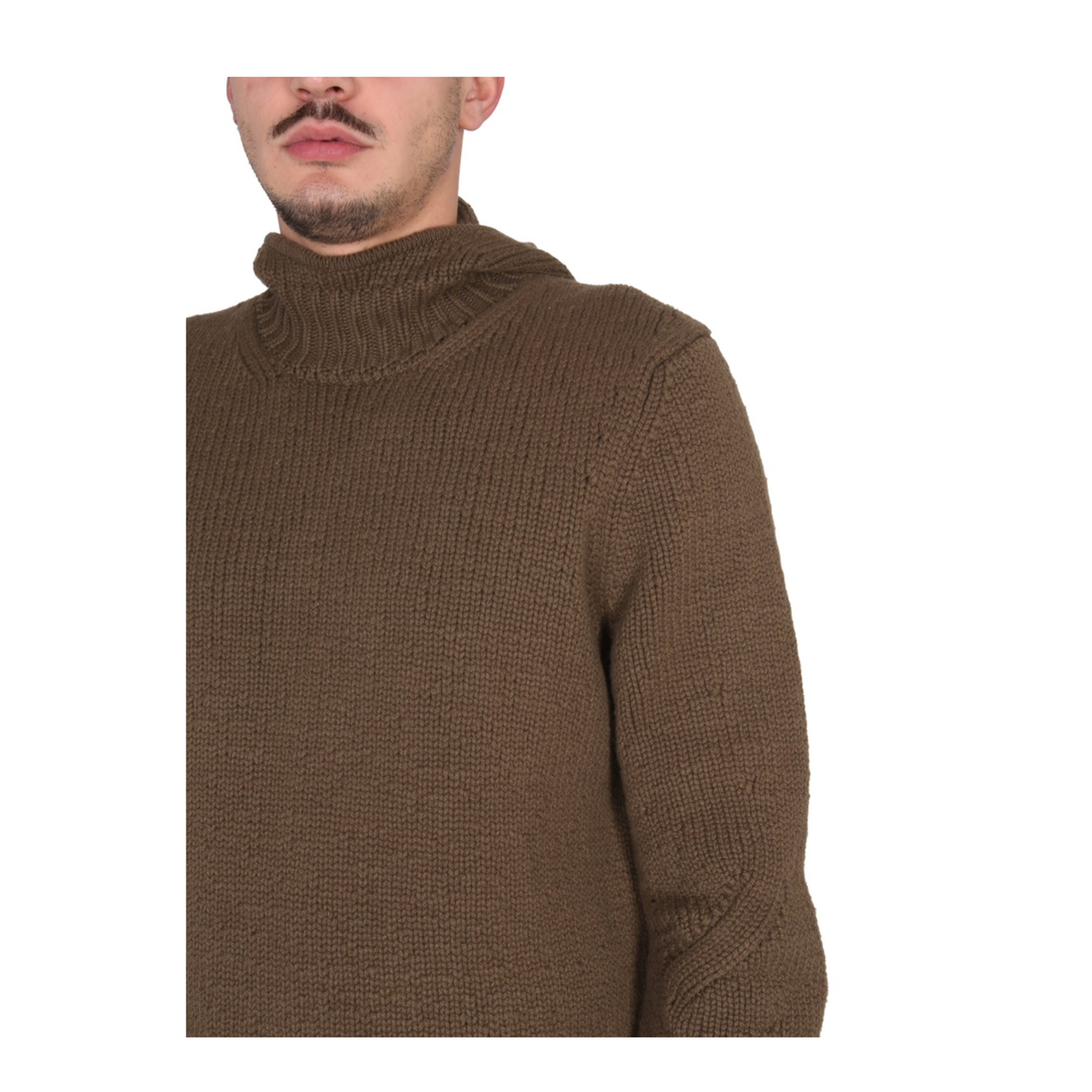 Textured Jersey with Hood - Image 4