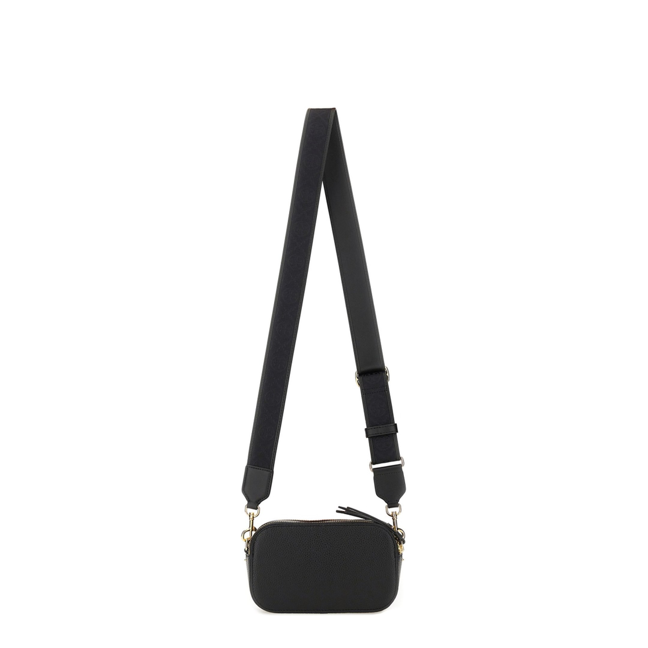 Miller Mini Pebbled Leather Crossbody - Black - Image 4