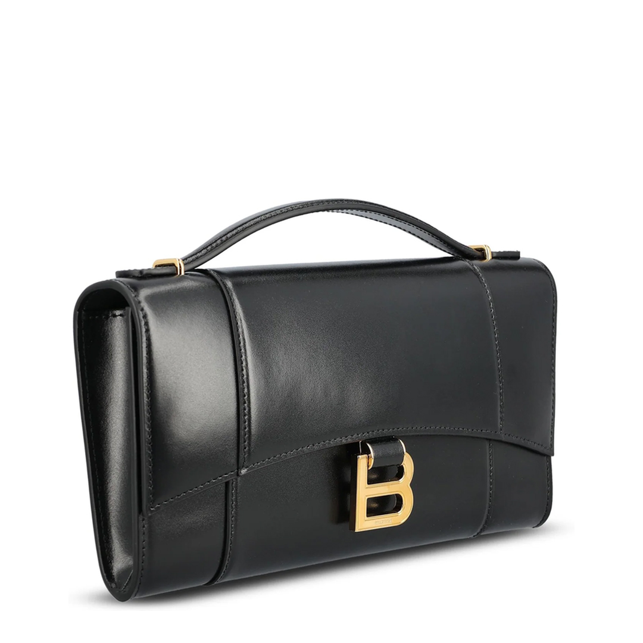 B-Buzz Medium Calfskin Bag - Black - Image 2