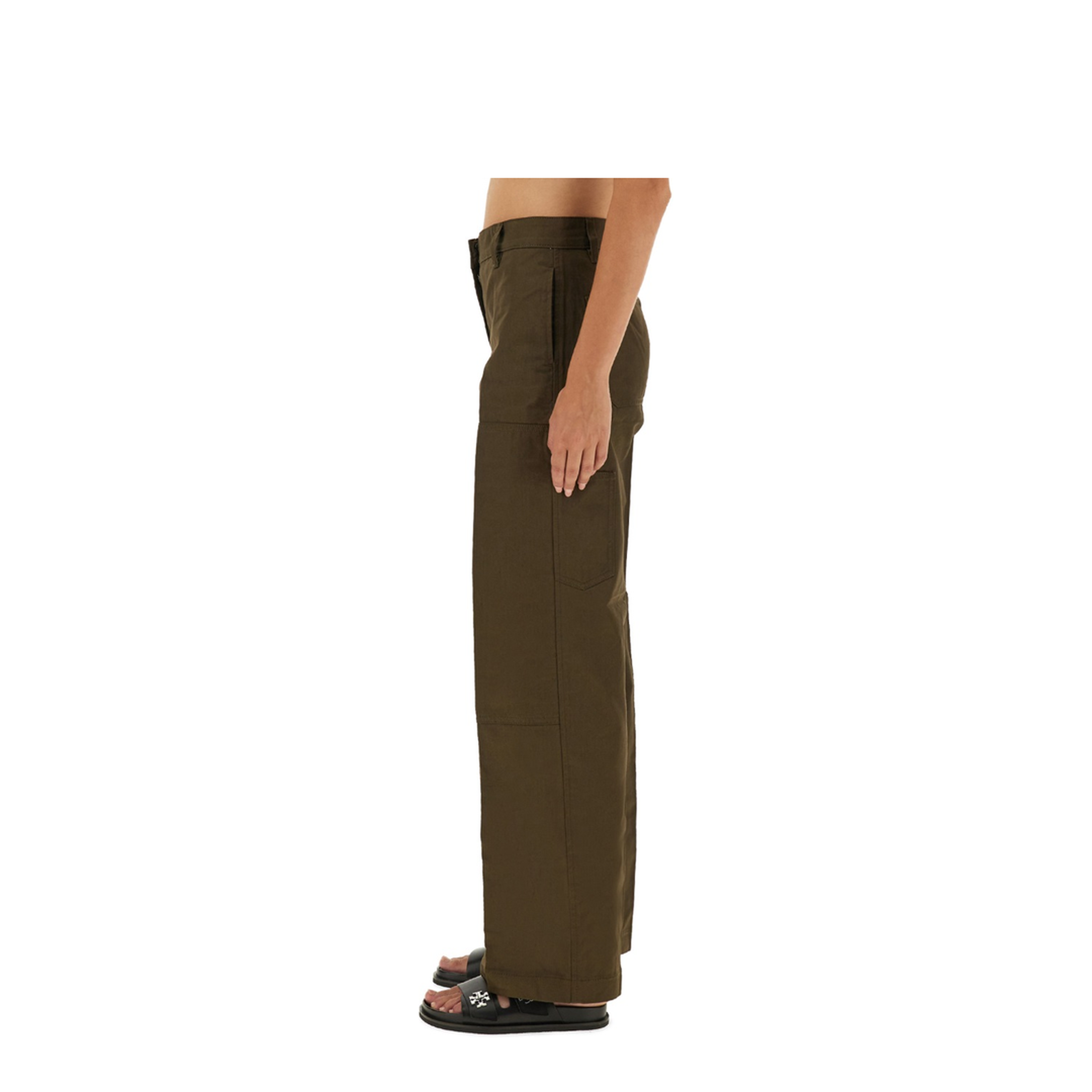 Cargo Trousers - Green - Image 4
