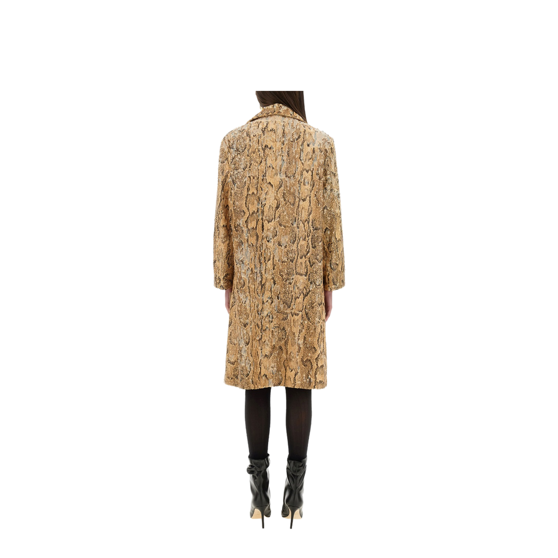 Long Coat with Sequins - Image 3