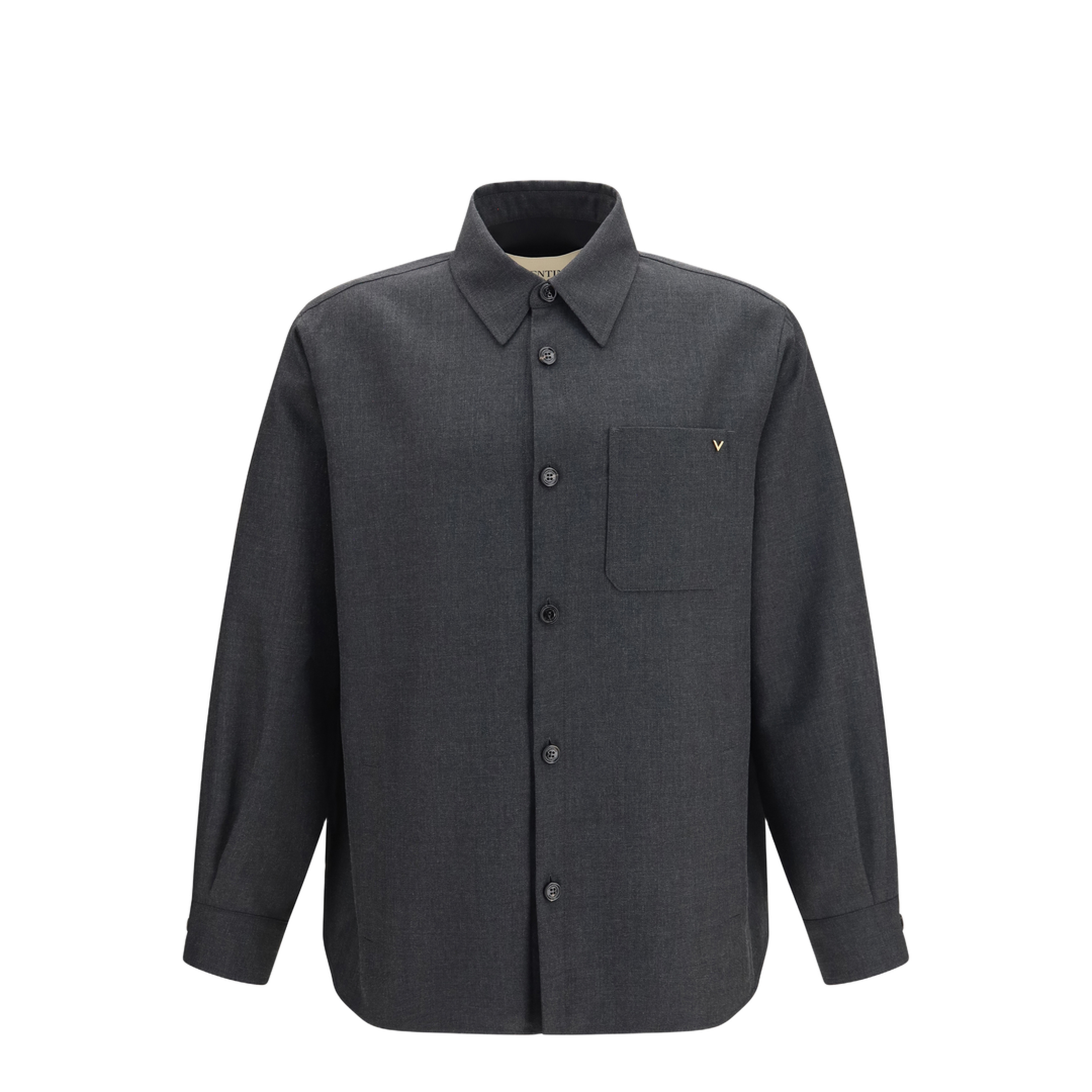 VLogo Wool Blend Jacket - Image 1